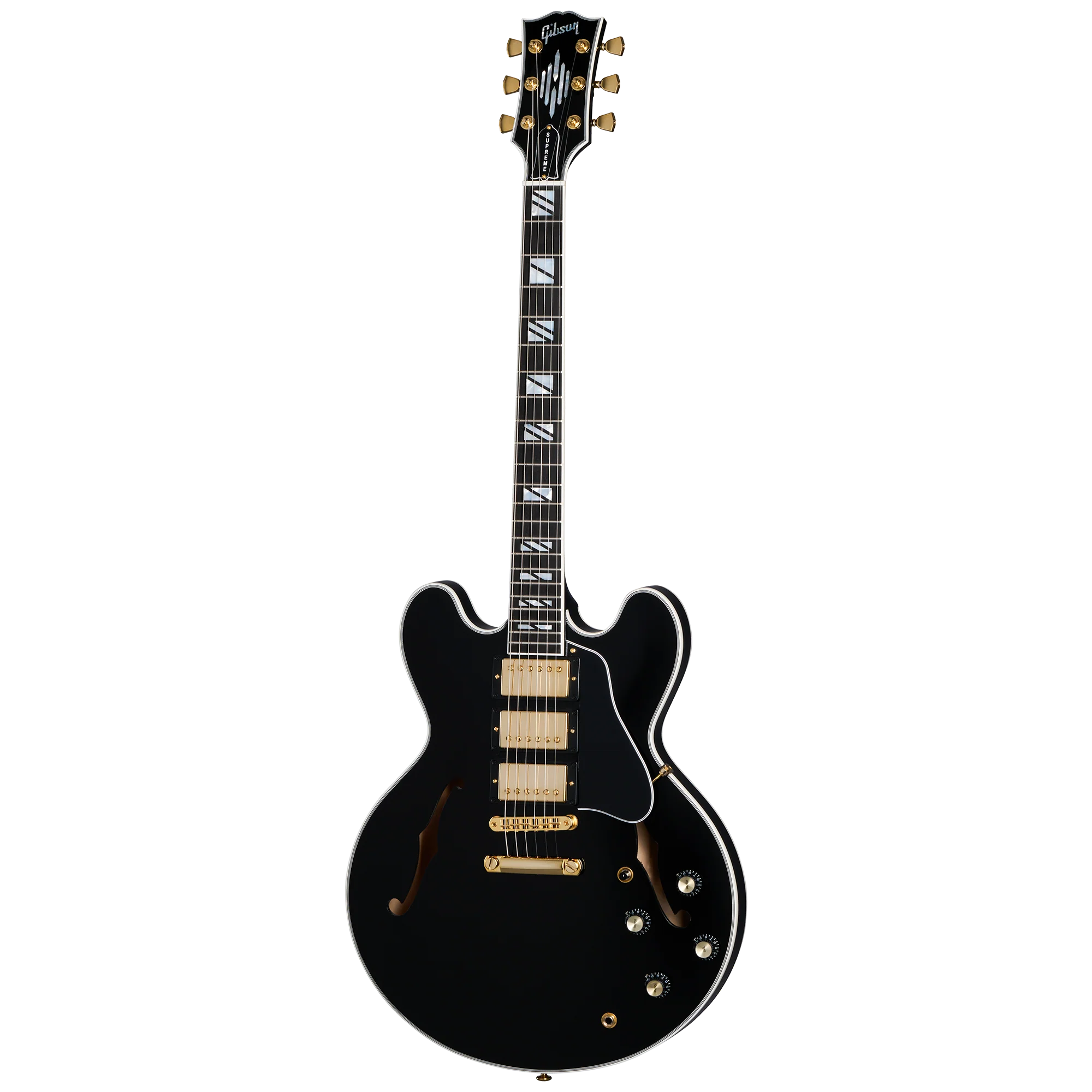 Gibson ES Supreme, Ebony, 3-Pickup, Exclusive 3 Gibson ES Supreme, Ebony, 3-Pickup, Exclusive