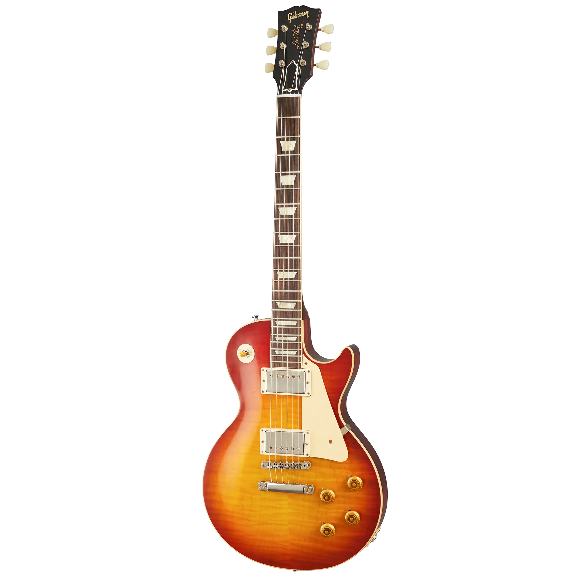 Gibson Custom 1959 Les Paul Standard Reissue, VOS, Washed Cherry Sunburst 2 Gibson Custom 1959 Les Paul Standard Reissue, VOS, Washed Cherry Sunburst