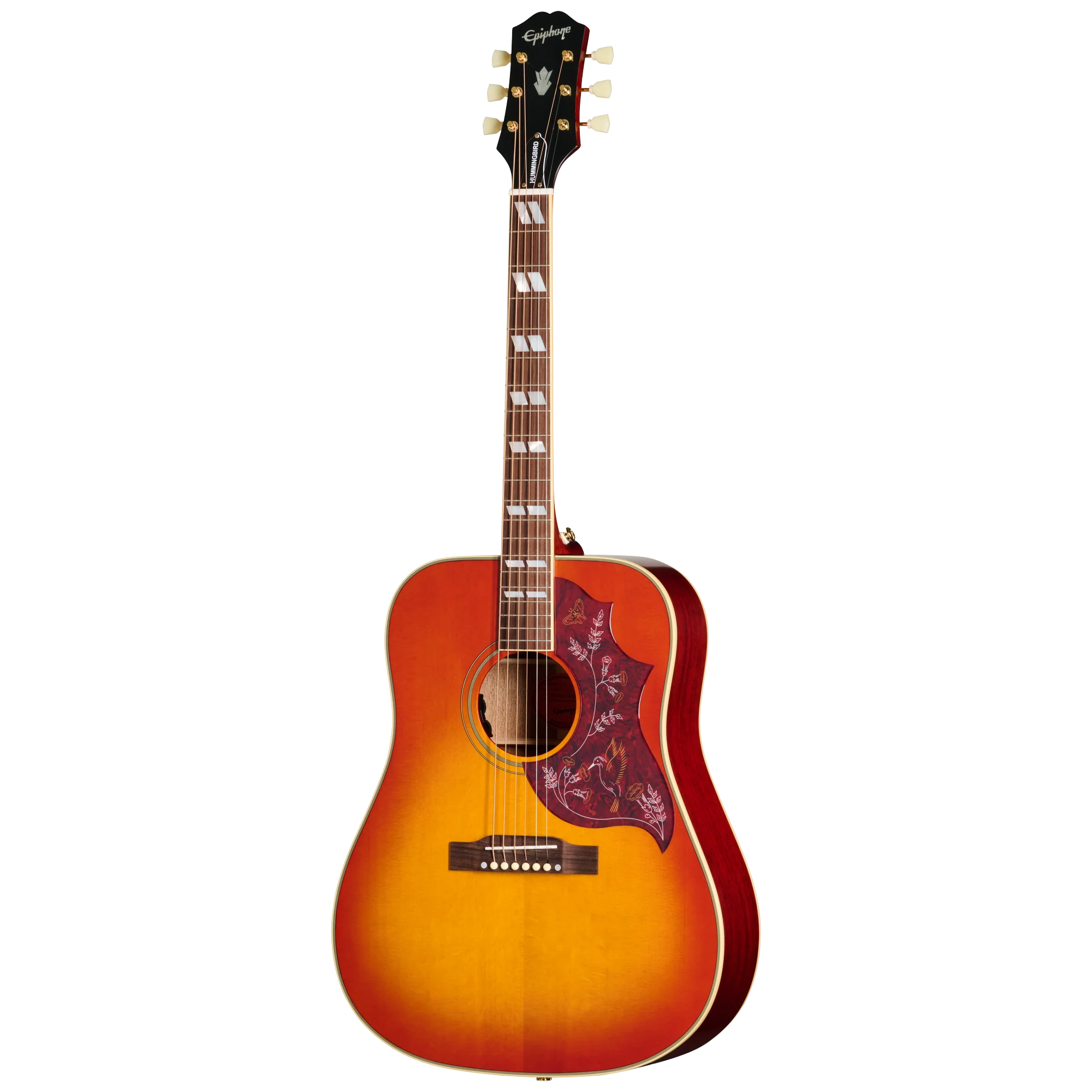 Epiphone Hummingbird Standard, Cherry Sunburst 3 Epiphone Hummingbird Standard, Cherry Sunburst
