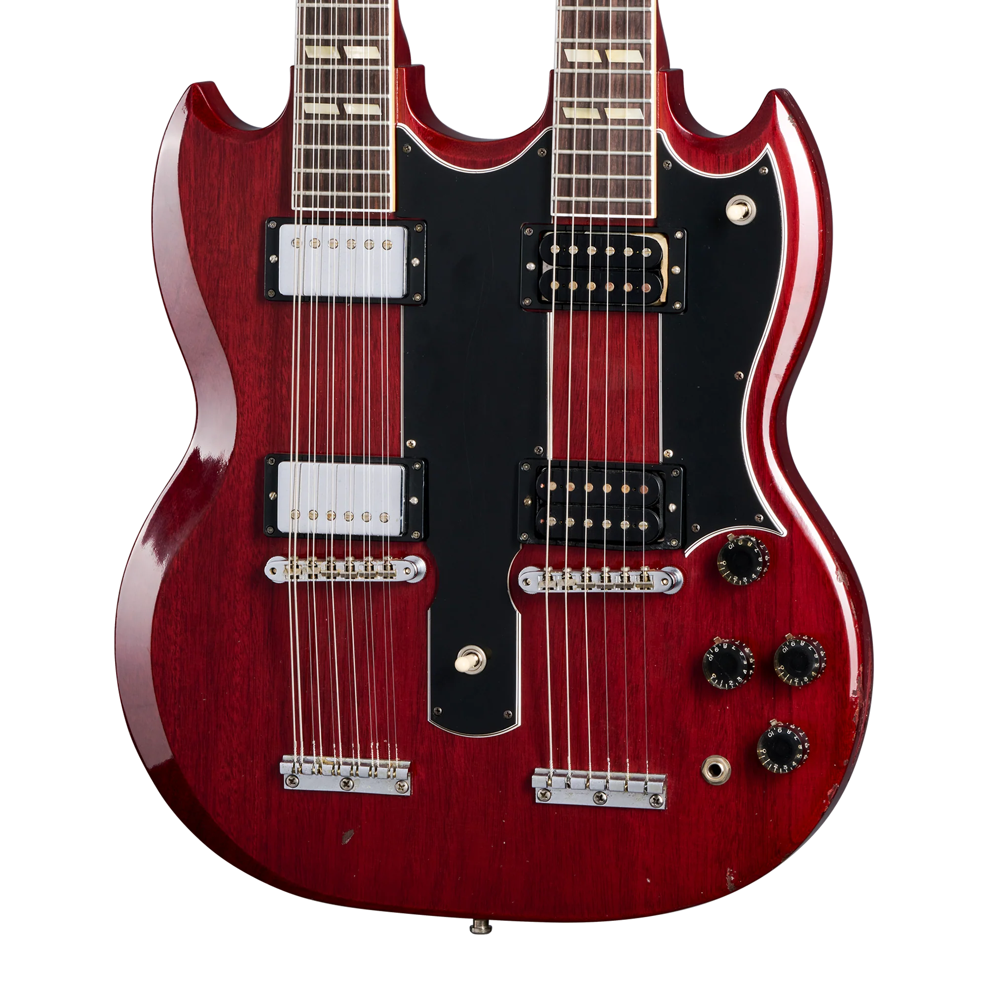 Gibson Custom Jimmy Page 1969 EDS-1275 Doubleneck Collector’s Edition, Signed, Exclusive, Cherry