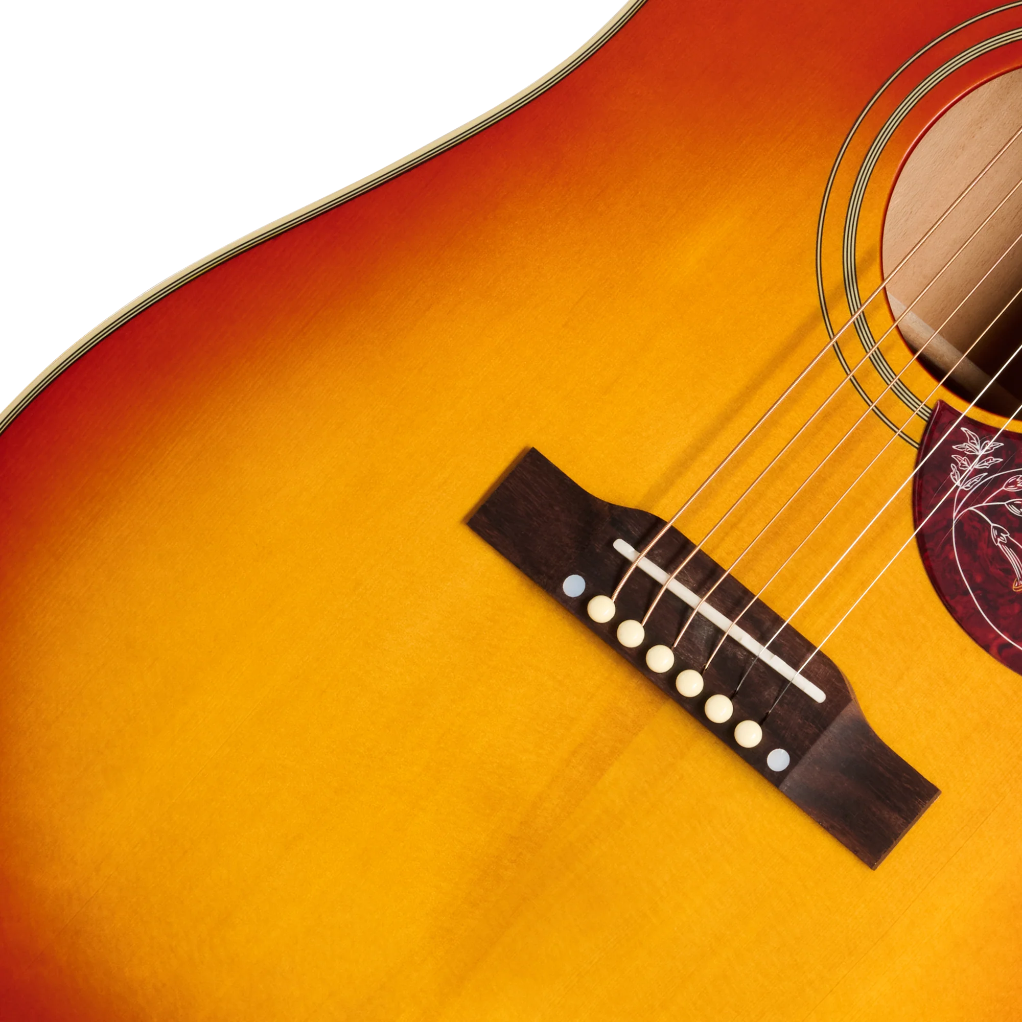 Epiphone Hummingbird Standard EC, Cherry Sunburst 8 Epiphone Hummingbird Standard EC, Cherry Sunburst