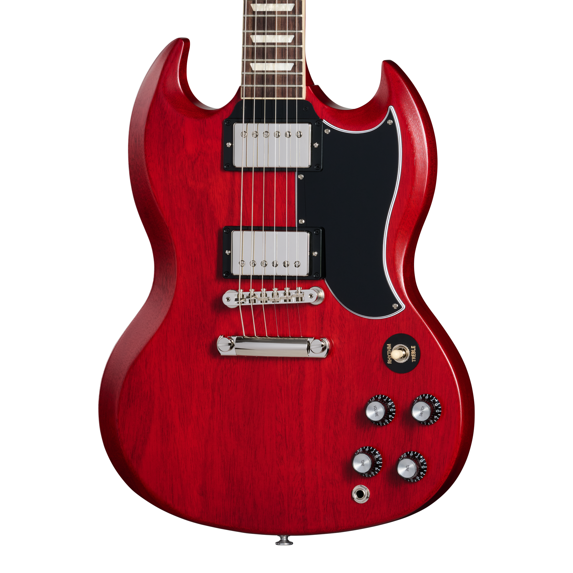 Gibson SG Standard '61 Faded with '57 Classic Underwound, Vintage Cherry Satin, Exclusive