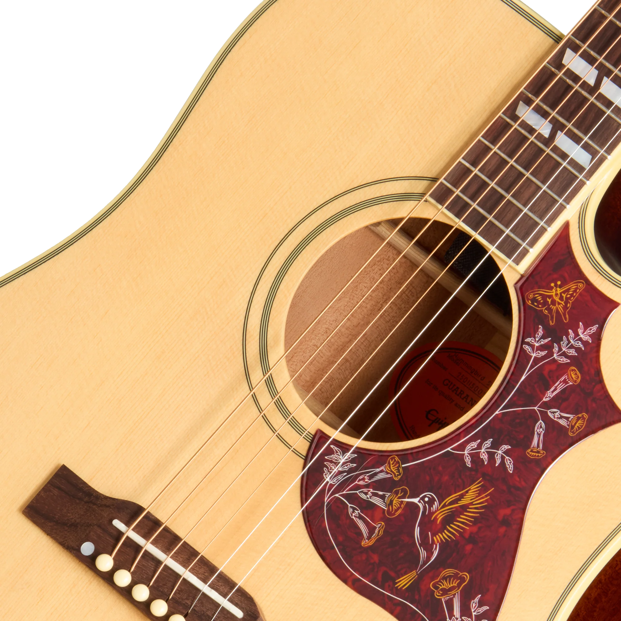 Epiphone Hummingbird Standard EC, Natural 7 Epiphone Hummingbird Standard EC, Natural