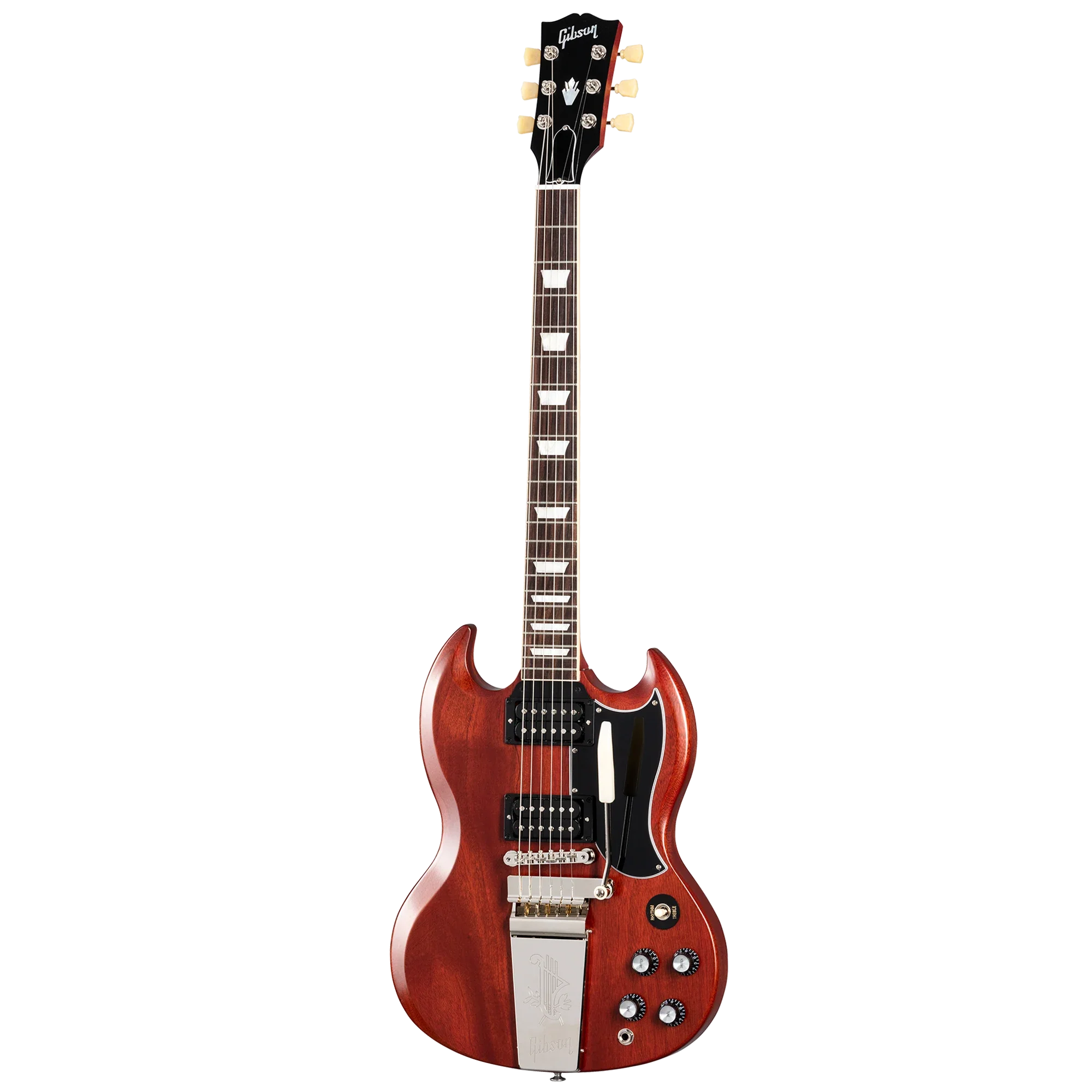 Gibson SG Standard '61 Faded Maestro Vibrola, Vintage Cherry 2 Gibson SG Standard '61 Faded Maestro Vibrola, Vintage Cherry