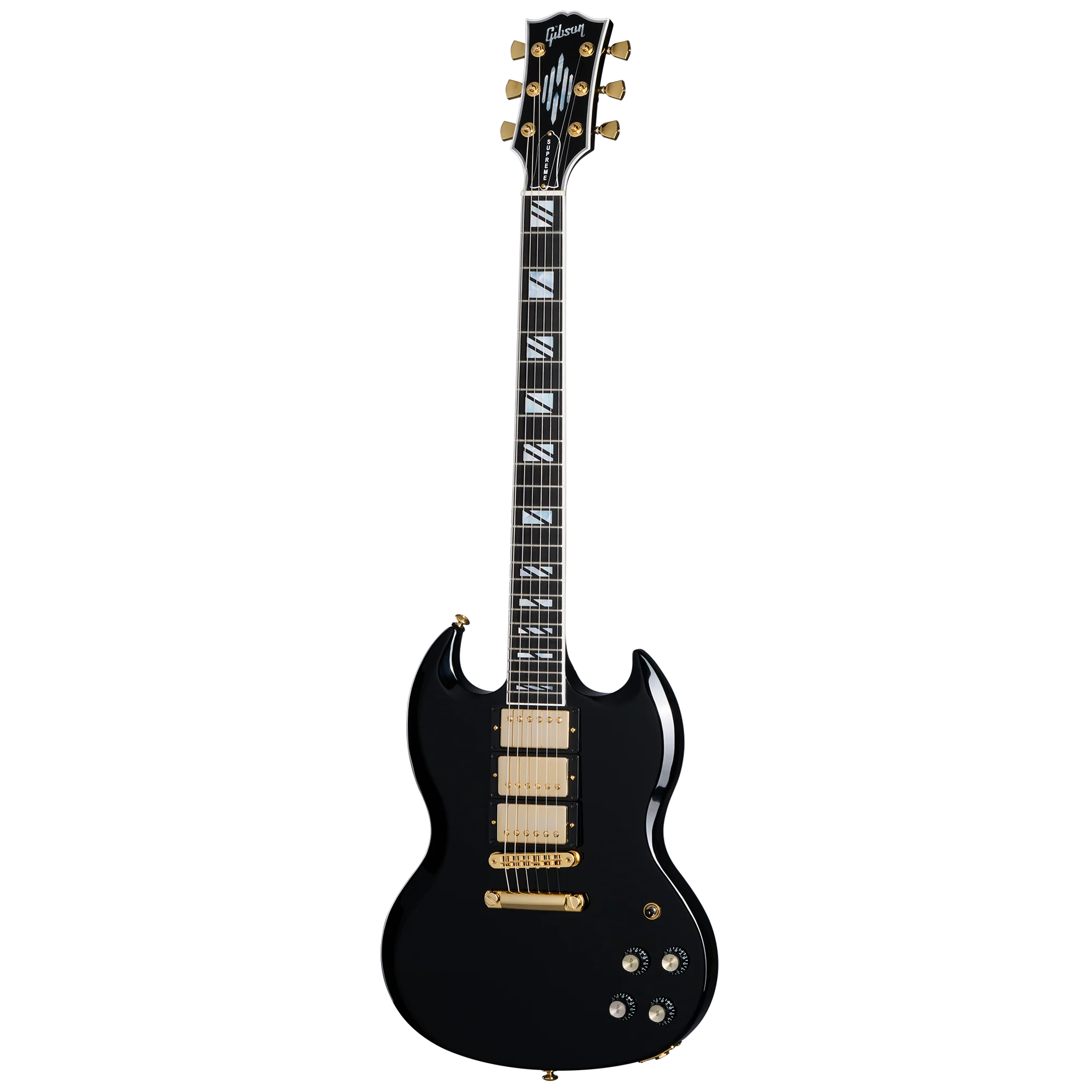 Gibson SG Supreme, Ebony, 3-Pickup, Exclusive 3 Gibson SG Supreme, Ebony, 3-Pickup, Exclusive