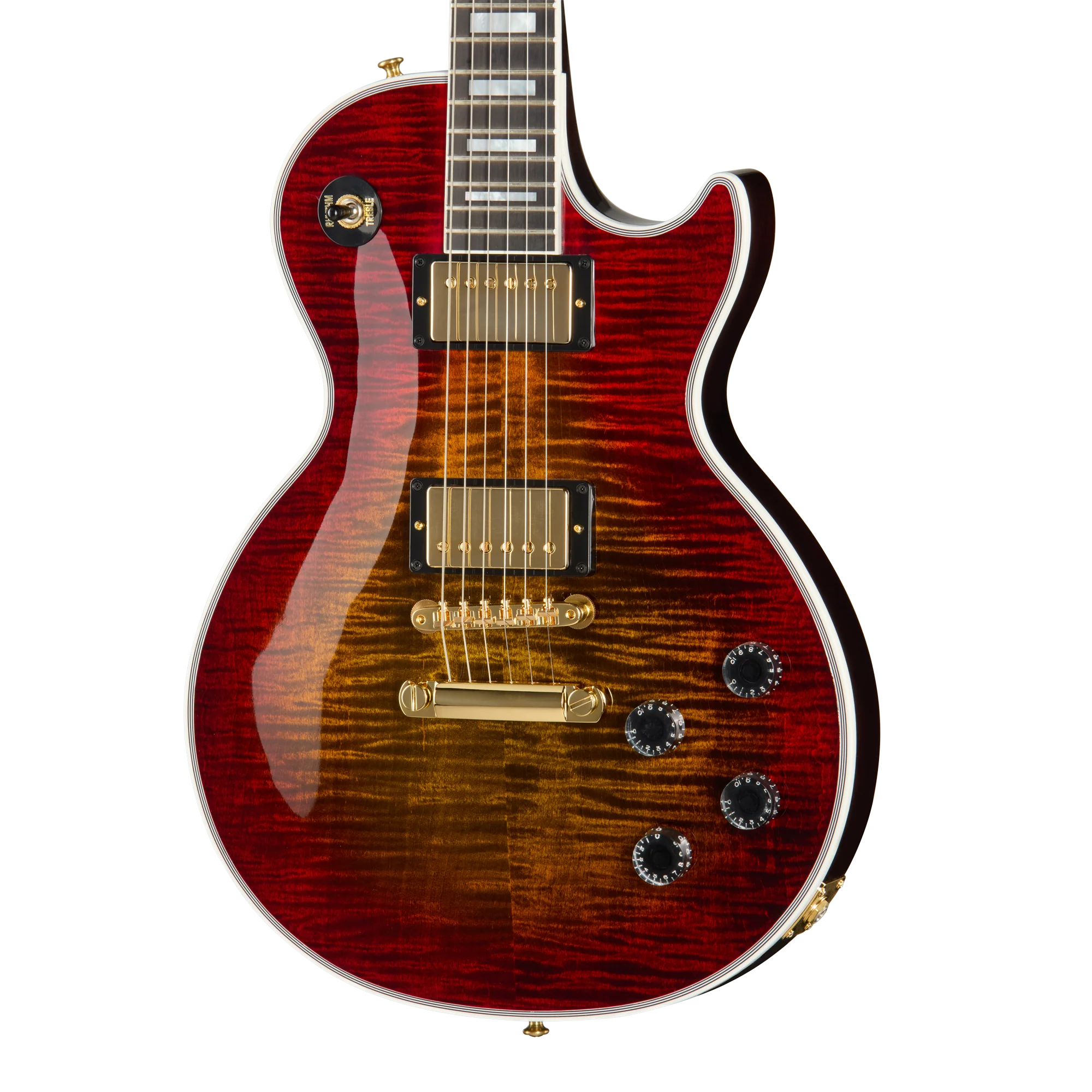 Gibson Custom Les Paul Axcess Custom Figured, Gloss, Bengal Burst 1 Gibson Custom Les Paul Axcess Custom Figured, Gloss, Bengal Burst