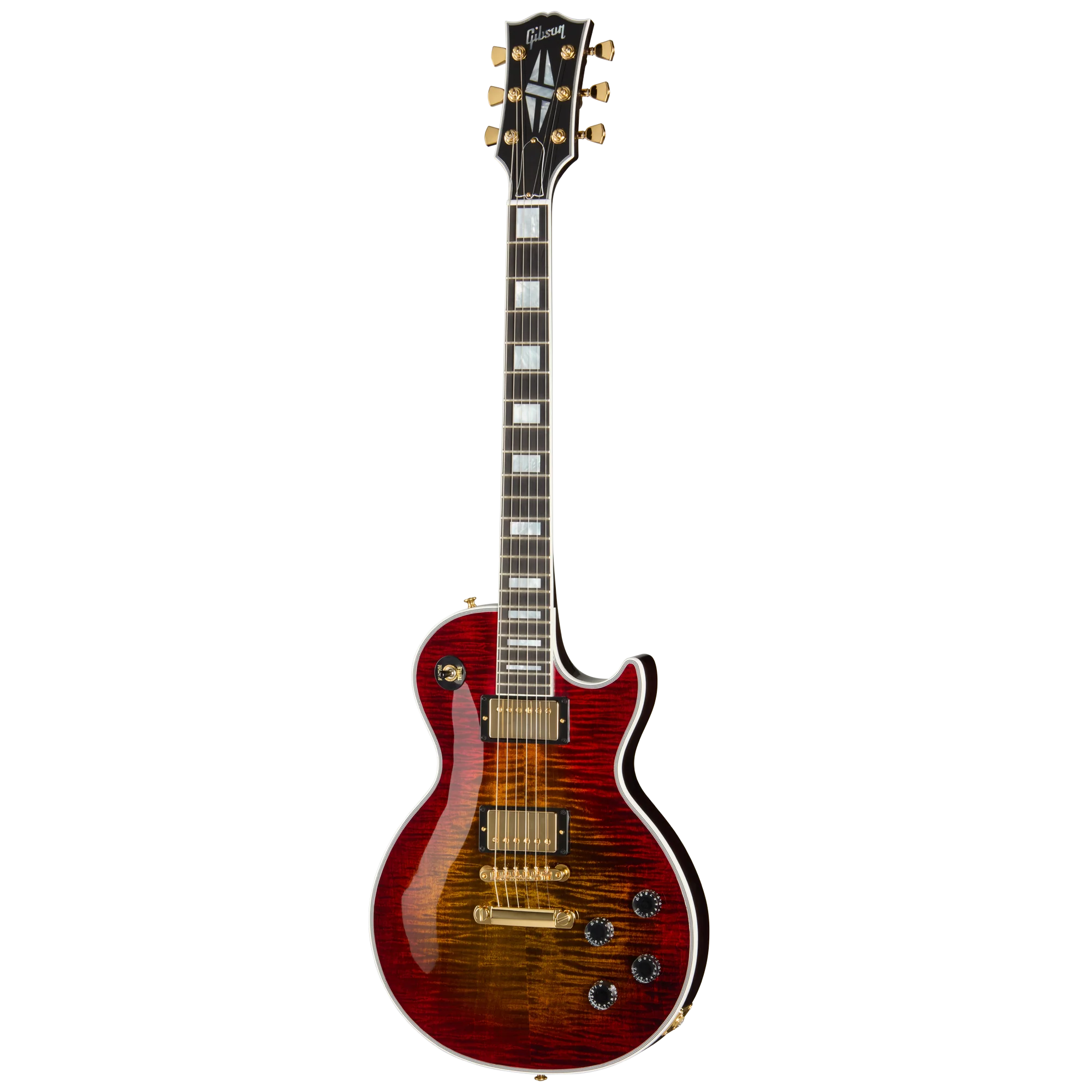 Gibson Custom Les Paul Axcess Custom Figured, Gloss, Bengal Burst 3 Gibson Custom Les Paul Axcess Custom Figured, Gloss, Bengal Burst