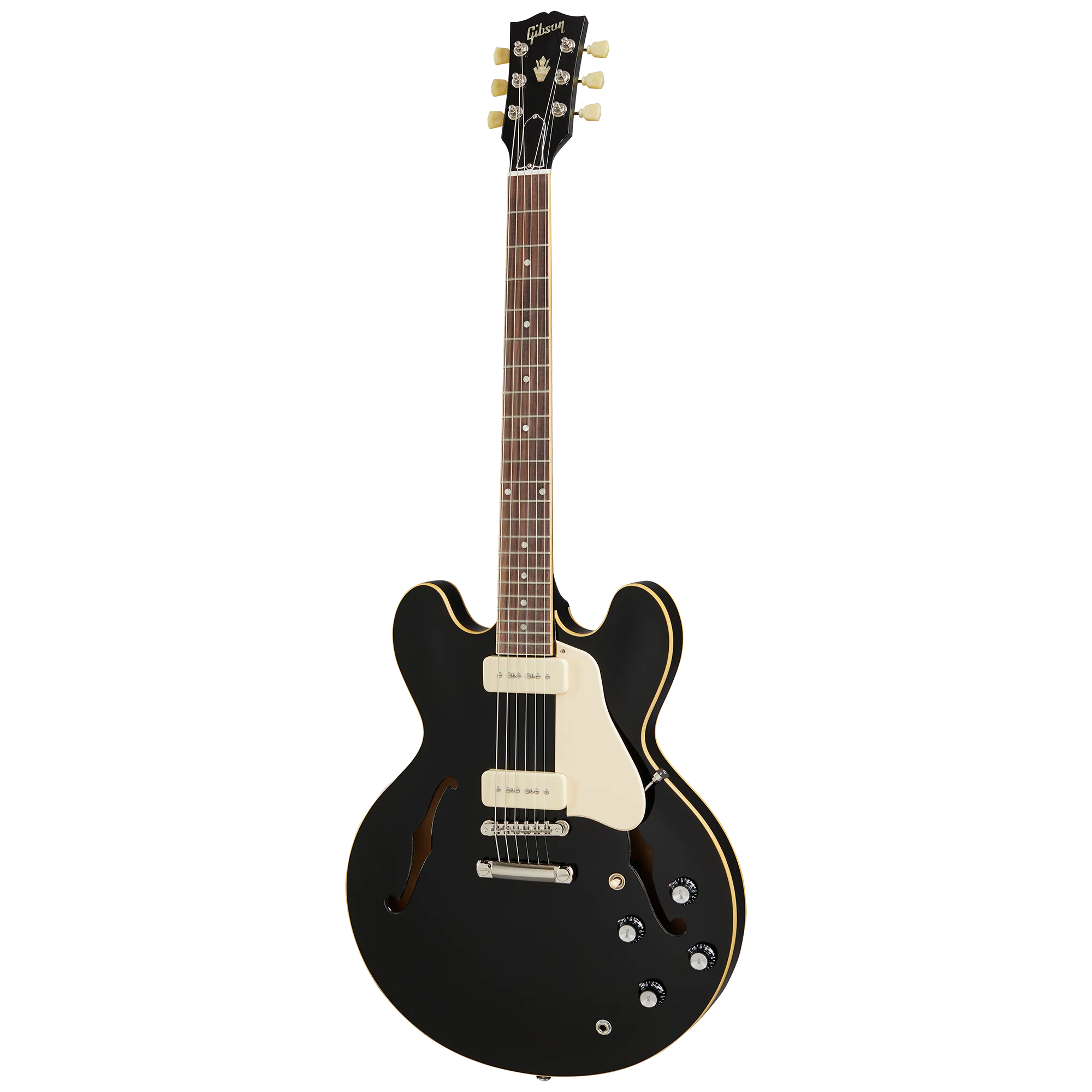 Gibson ES 335 P-90, Ebony, Exclusive 3 Gibson ES 335 P-90, Ebony, Exclusive