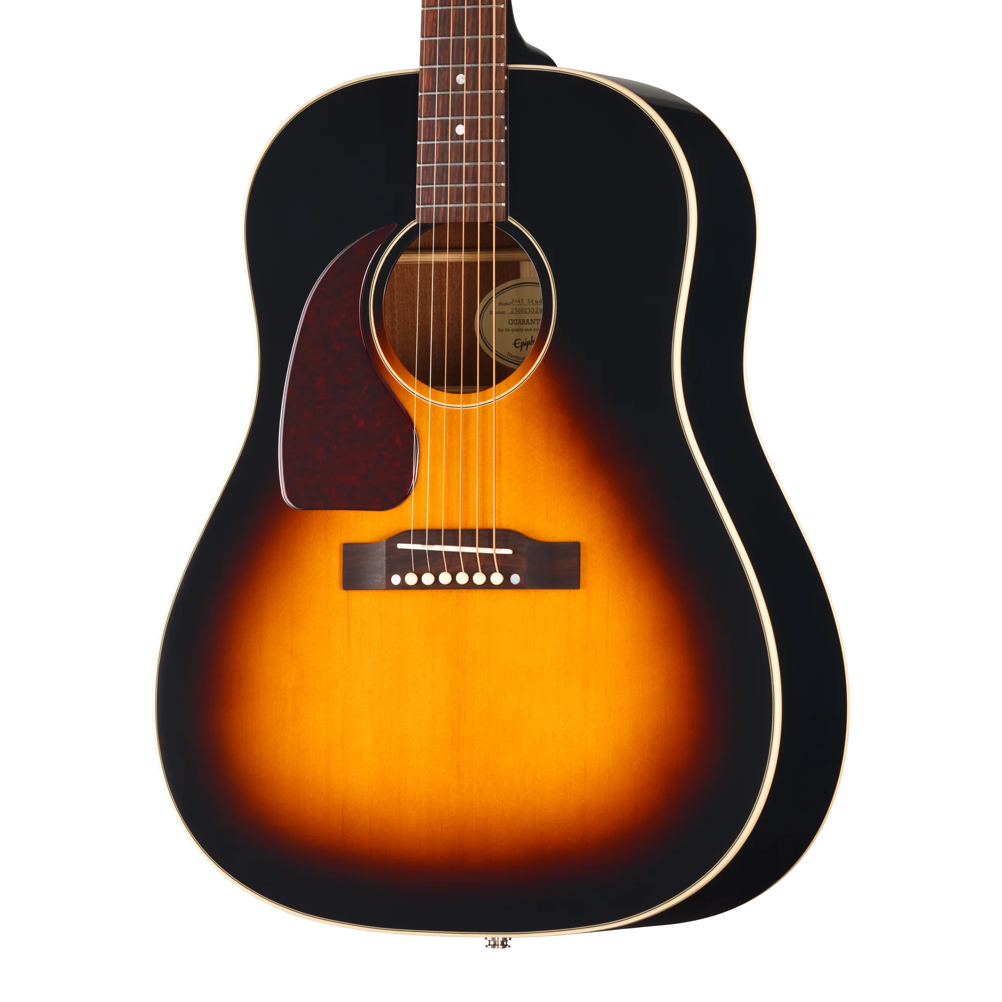 Epiphone J-45 Standard, Left-Handed, Vintage Sunburst