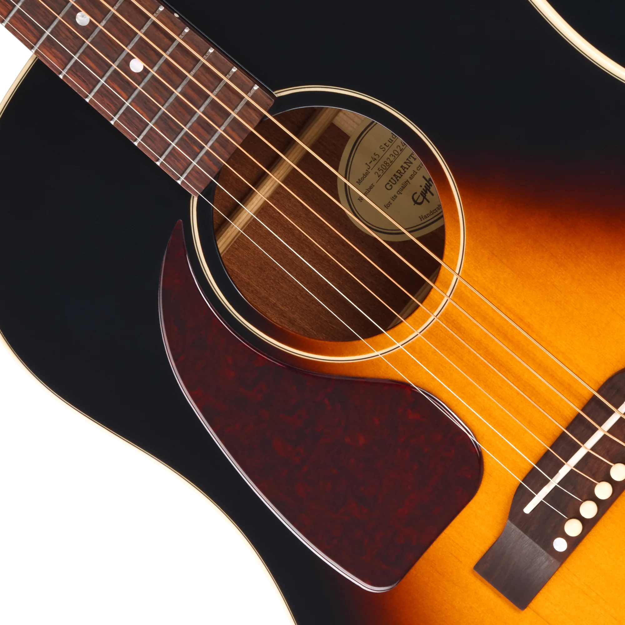 Epiphone J-45 Standard, Left-Handed, Vintage Sunburst 7 Epiphone J-45 Standard, Left-Handed, Vintage Sunburst