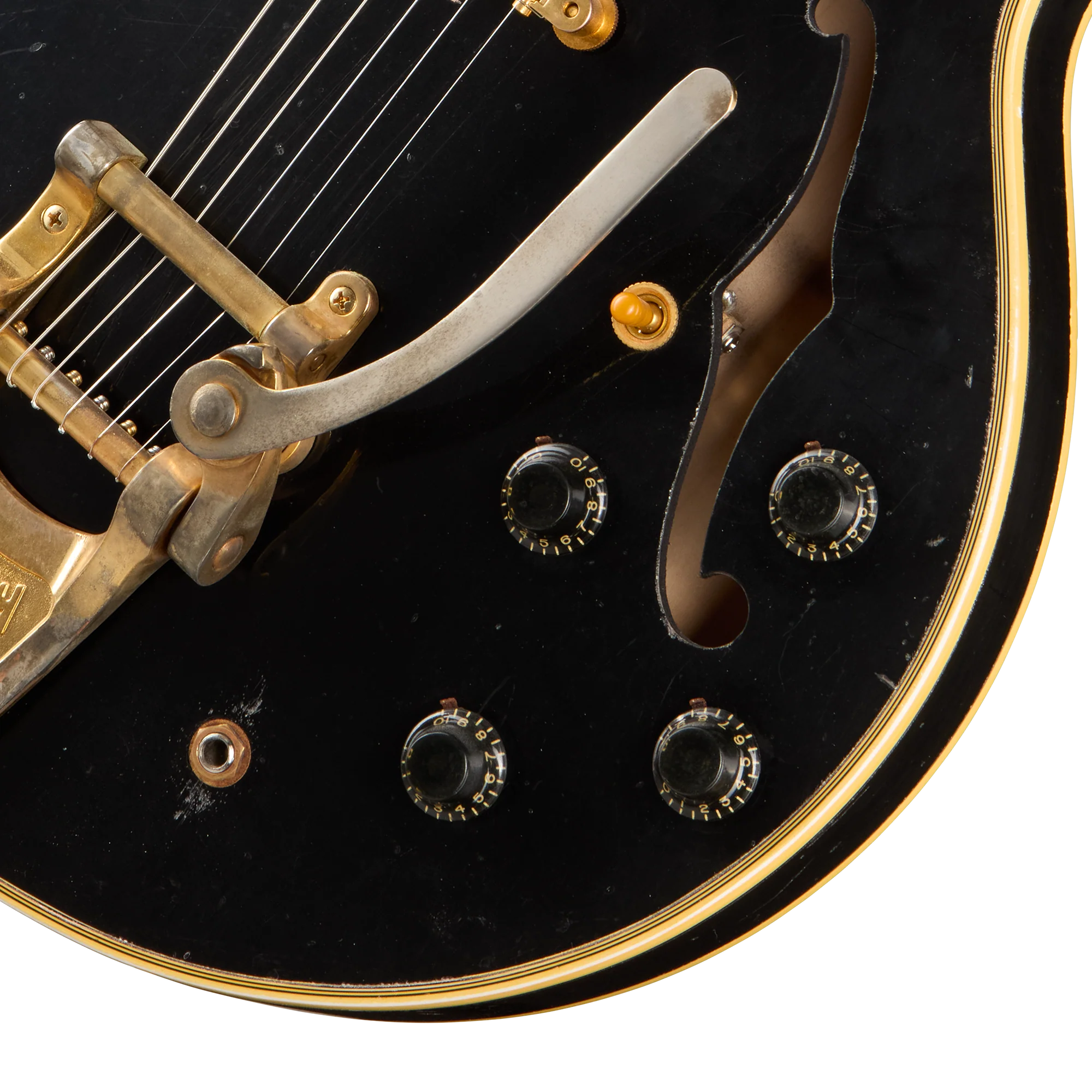 Gibson Custom Keith Richards 1960 ES-355 Collector’s Edition, Signed Guitar and Label, Ebony, Exclusive 8 Gibson Custom Keith Richards 1960 ES-355 Collector’s Edition, Signed Guitar and Label, Ebony, Exclusive