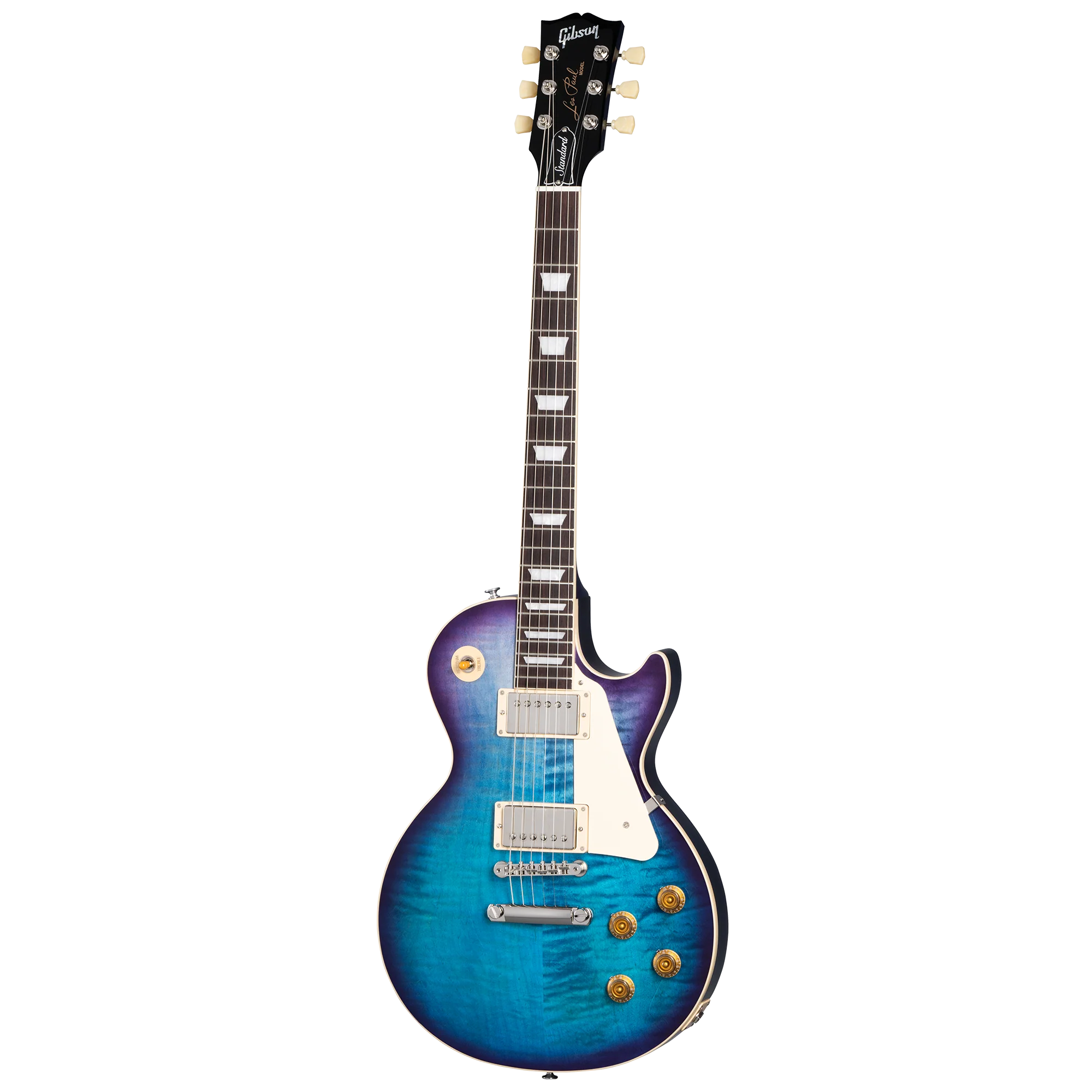 Gibson Les Paul Standard 50s Custom Color, Blueberry Burst 3 Gibson Les Paul Standard 50s Custom Color, Blueberry Burst