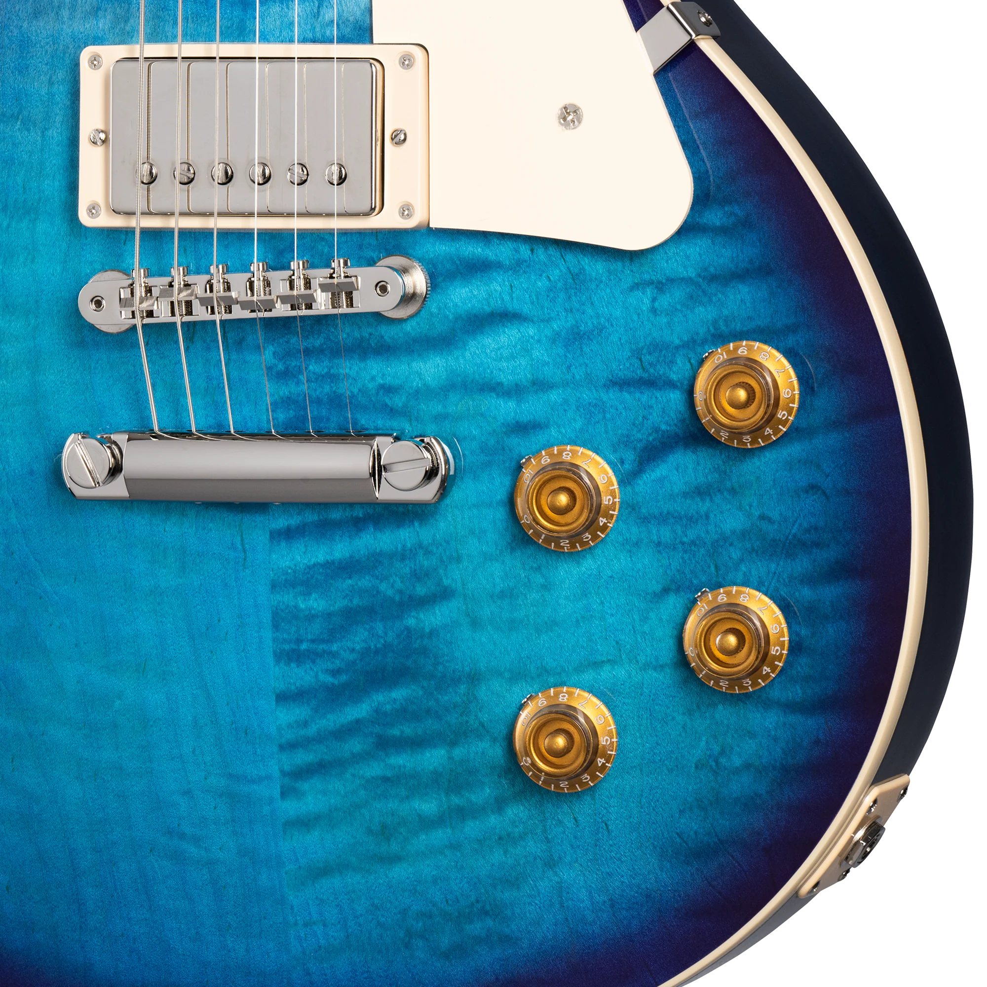 Gibson Les Paul Standard 50s Custom Color, Blueberry Burst 7 Gibson Les Paul Standard 50s Custom Color, Blueberry Burst