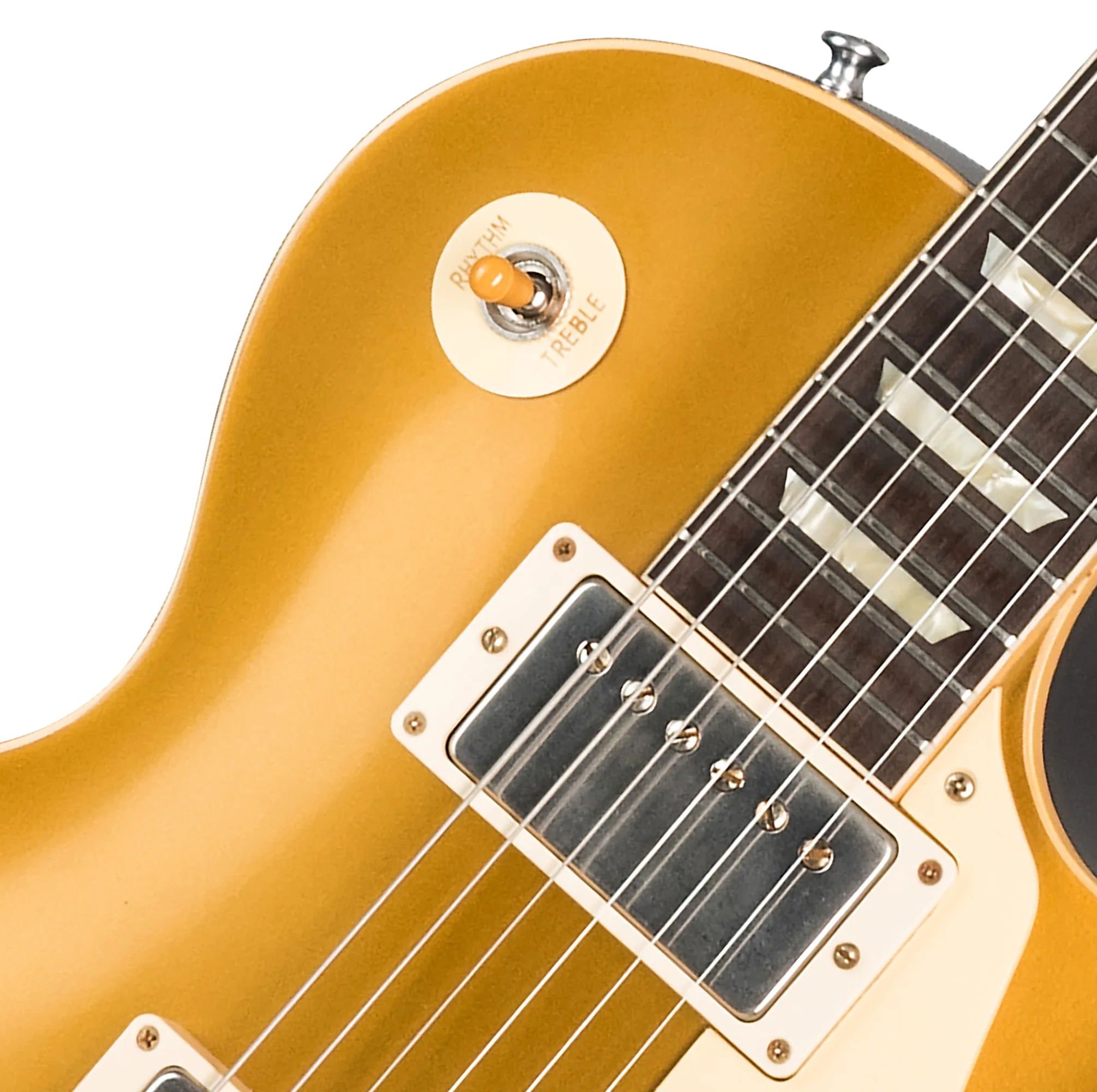 Gibson Custom 1957 Les Paul Standard Reissue, VOS Double Gold with Dark Back 7 Gibson Custom 1957 Les Paul Standard Reissue, VOS Double Gold with Dark Back