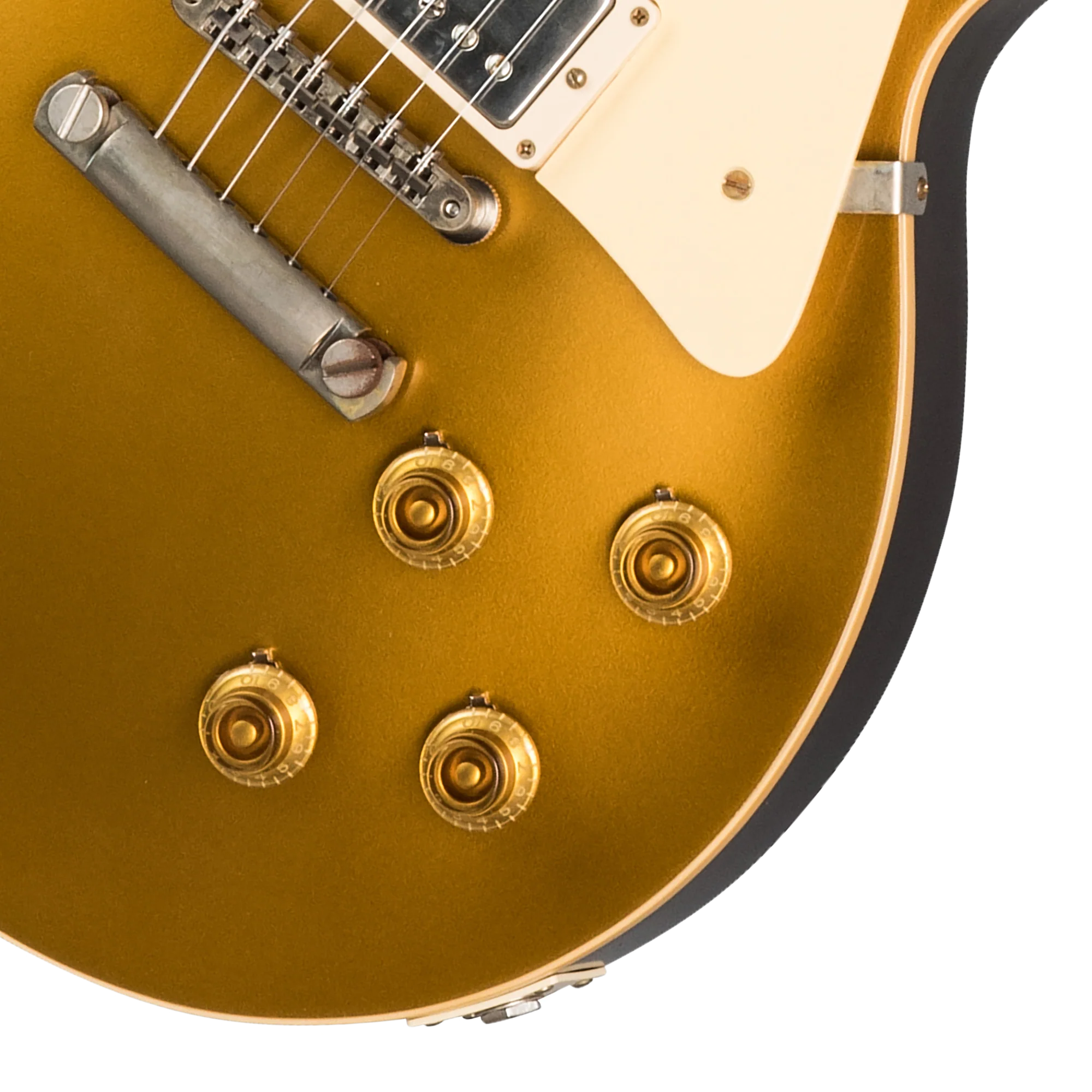 Gibson Custom 1957 Les Paul Standard Reissue, VOS Double Gold with Dark Back 8 Gibson Custom 1957 Les Paul Standard Reissue, VOS Double Gold with Dark Back