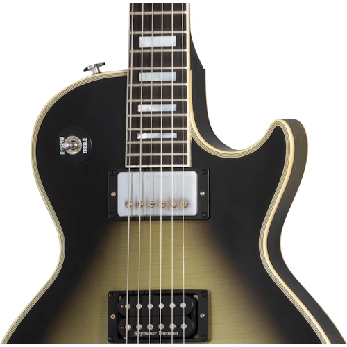 Gibson Custom Adam Jones 1979 V2 Les Paul Custom (Aged & Signed), Antique Silverburst 4 Gibson Custom Adam Jones 1979 V2 Les Paul Custom (Aged & Signed), Antique Silverburst