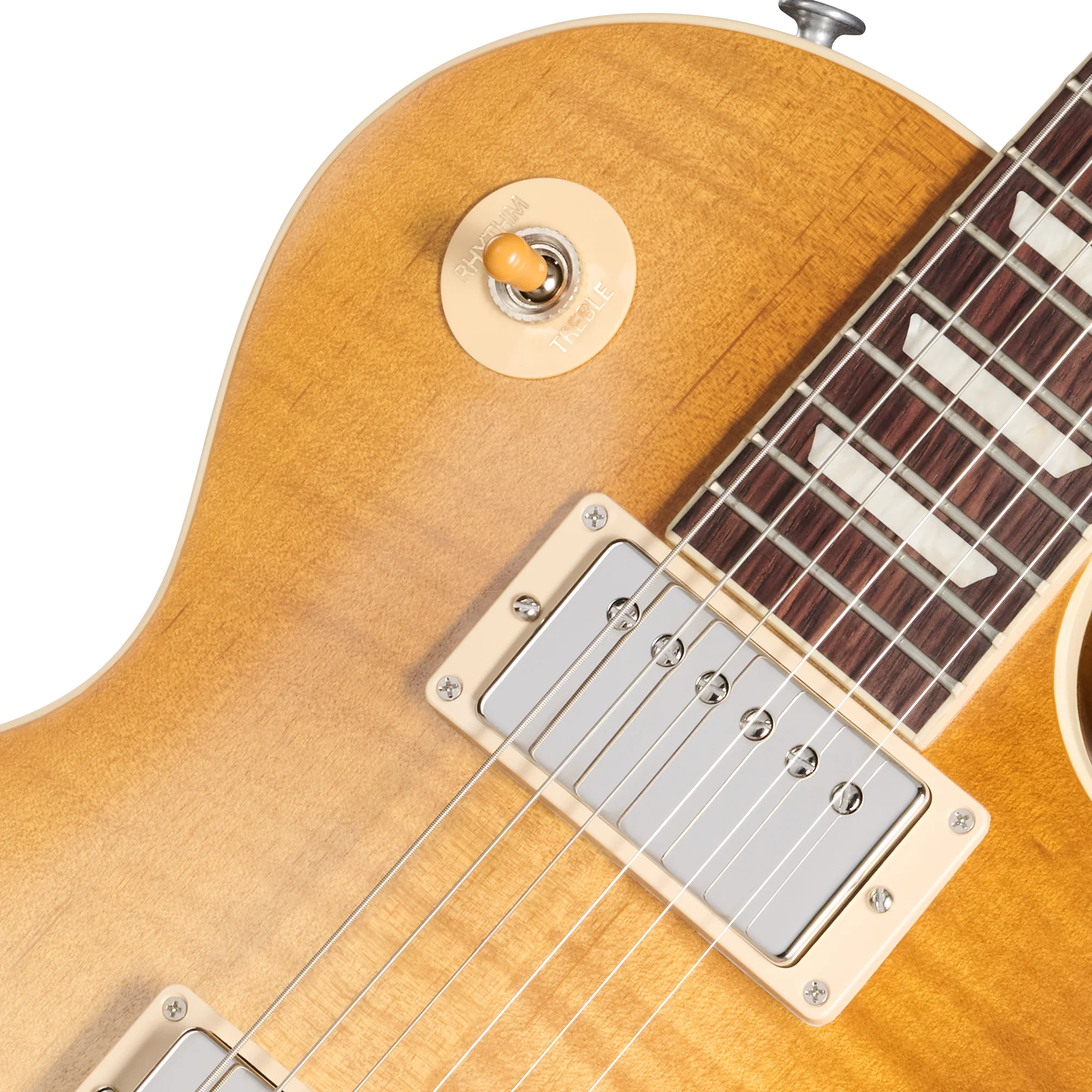 Gibson Les Paul Standard 50s Faded with '57 Classic Underwound, Dirty Lemon Burst, Exclusive 7 Gibson Les Paul Standard 50s Faded with '57 Classic Underwound, Dirty Lemon Burst, Exclusive