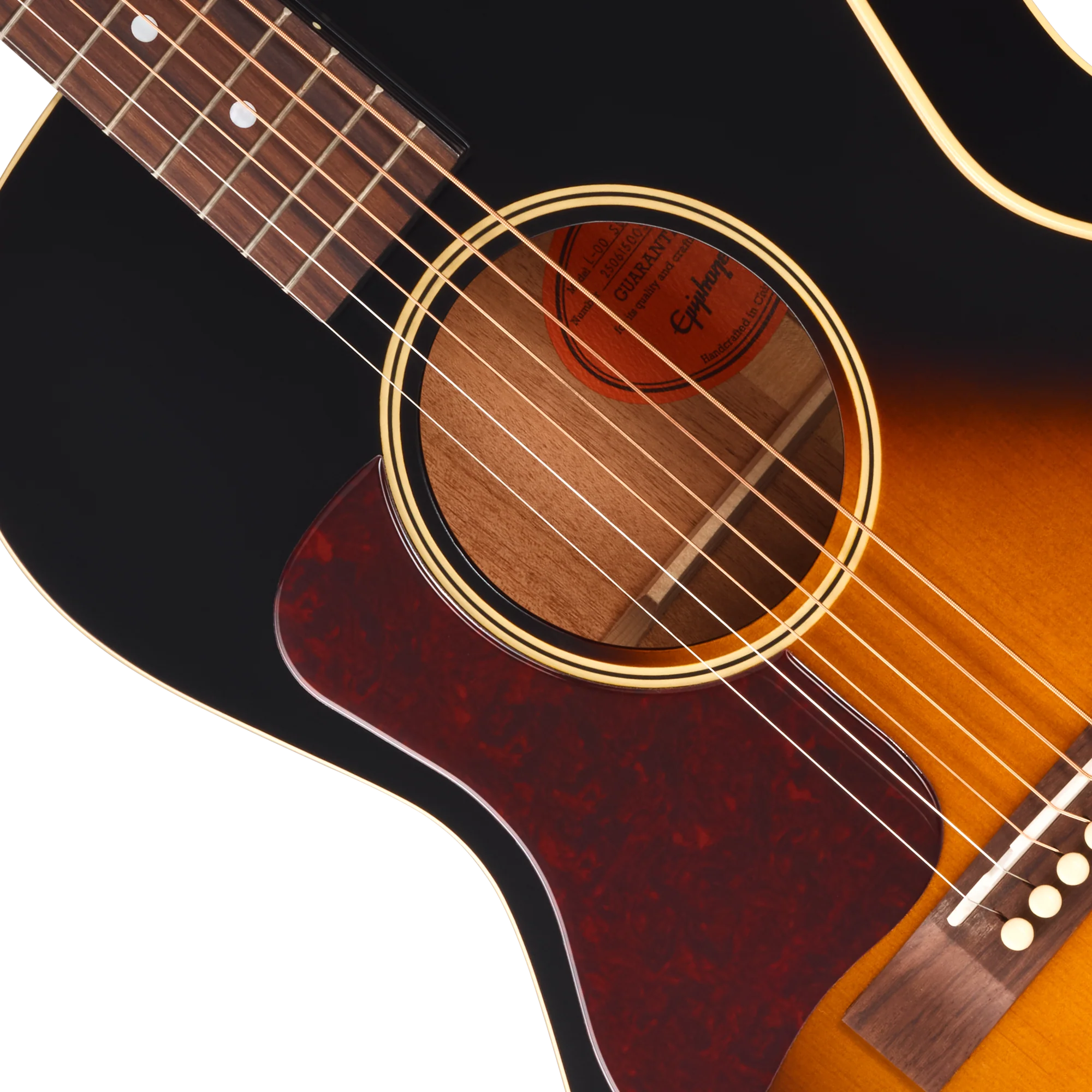 Epiphone L-00 Standard, Left-Handed, Vintage Sunburst 7 Epiphone L-00 Standard, Left-Handed, Vintage Sunburst