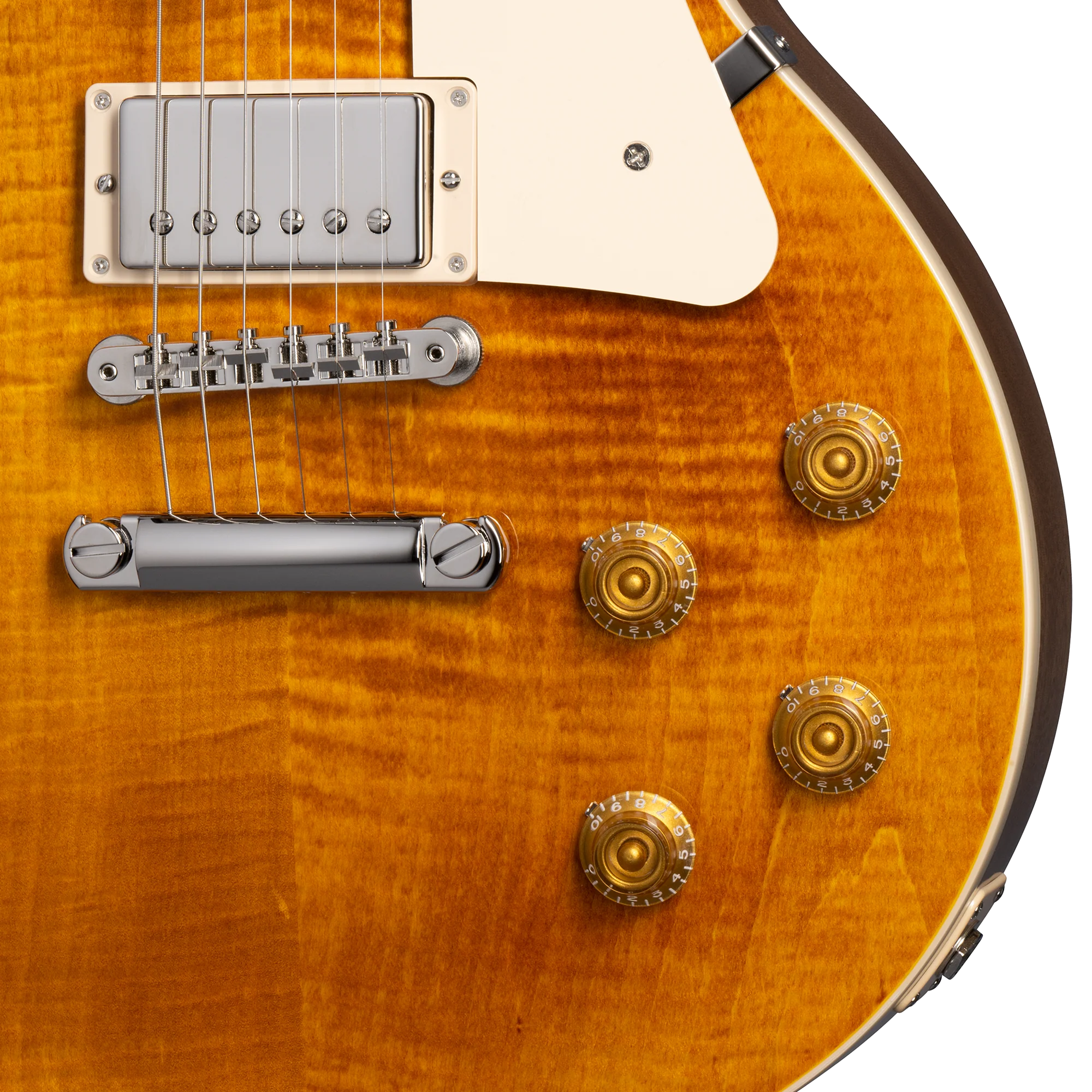 Gibson Les Paul Standard 50s Custom Color, Honey Amber 7 Gibson Les Paul Standard 50s Custom Color, Honey Amber