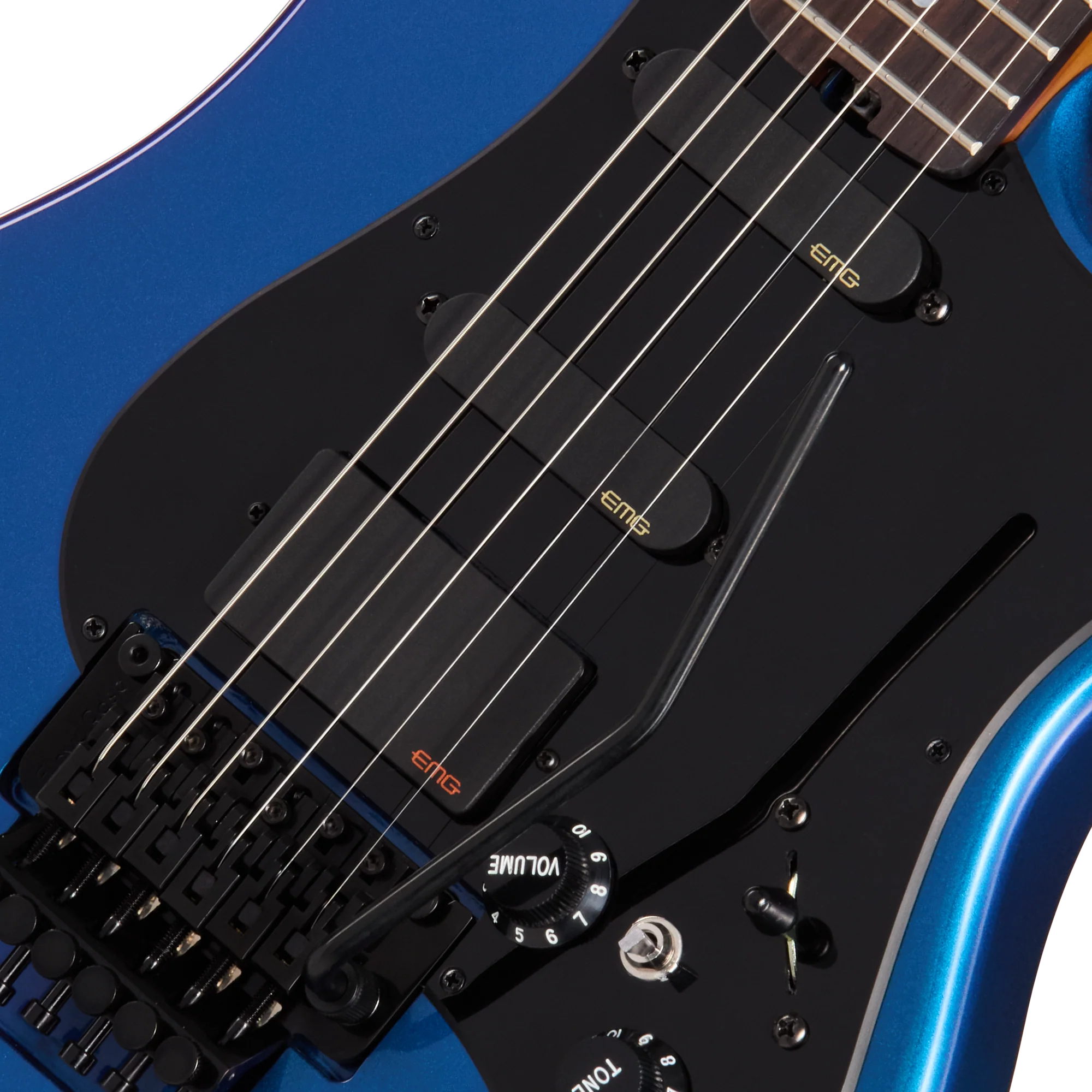Kramer Pacer Deluxe 87 EMG, Flip Flop Blue, Exclusive 7 Kramer Pacer Deluxe 87 EMG, Flip Flop Blue, Exclusive