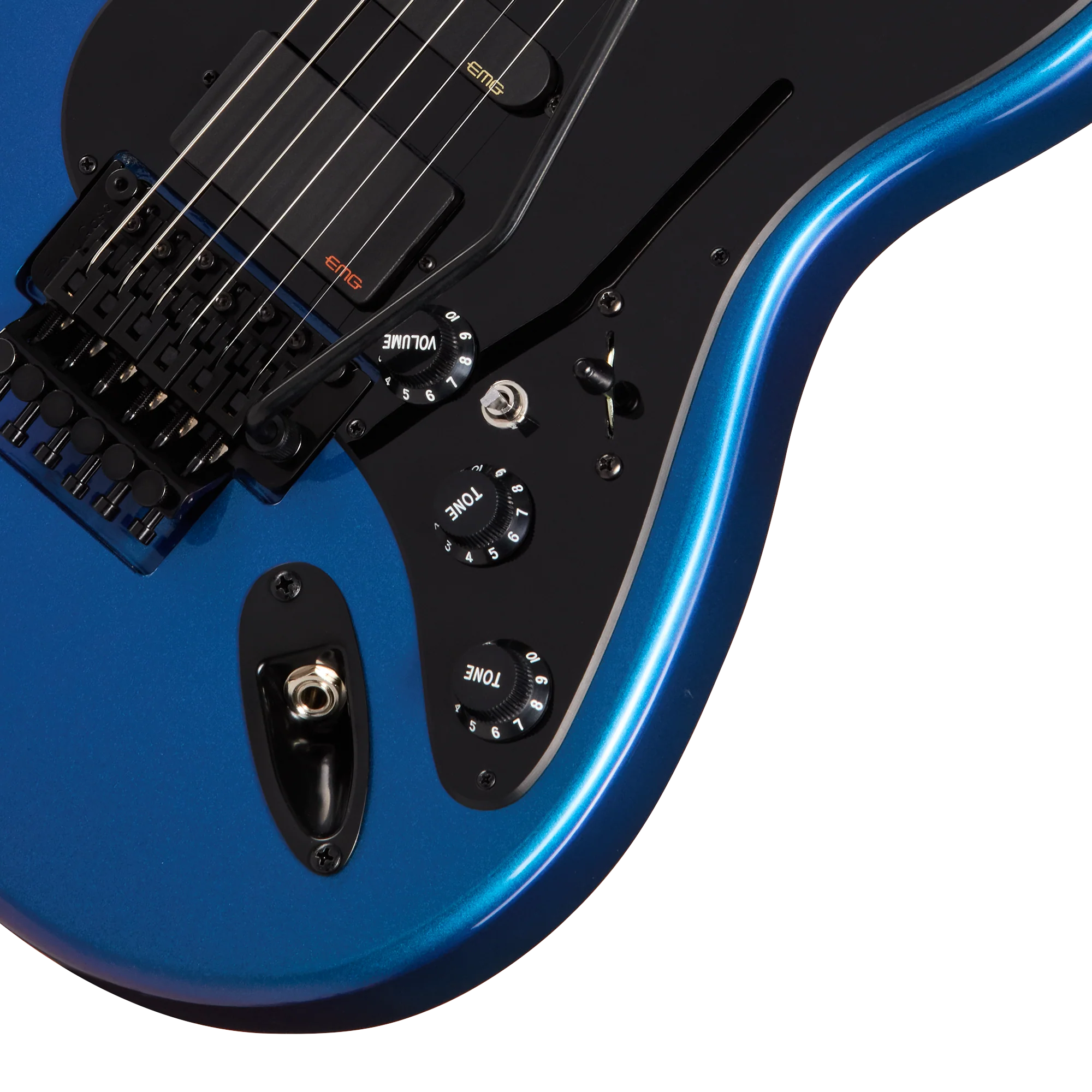 Kramer Pacer Deluxe 87 EMG, Flip Flop Blue, Exclusive 8 Kramer Pacer Deluxe 87 EMG, Flip Flop Blue, Exclusive
