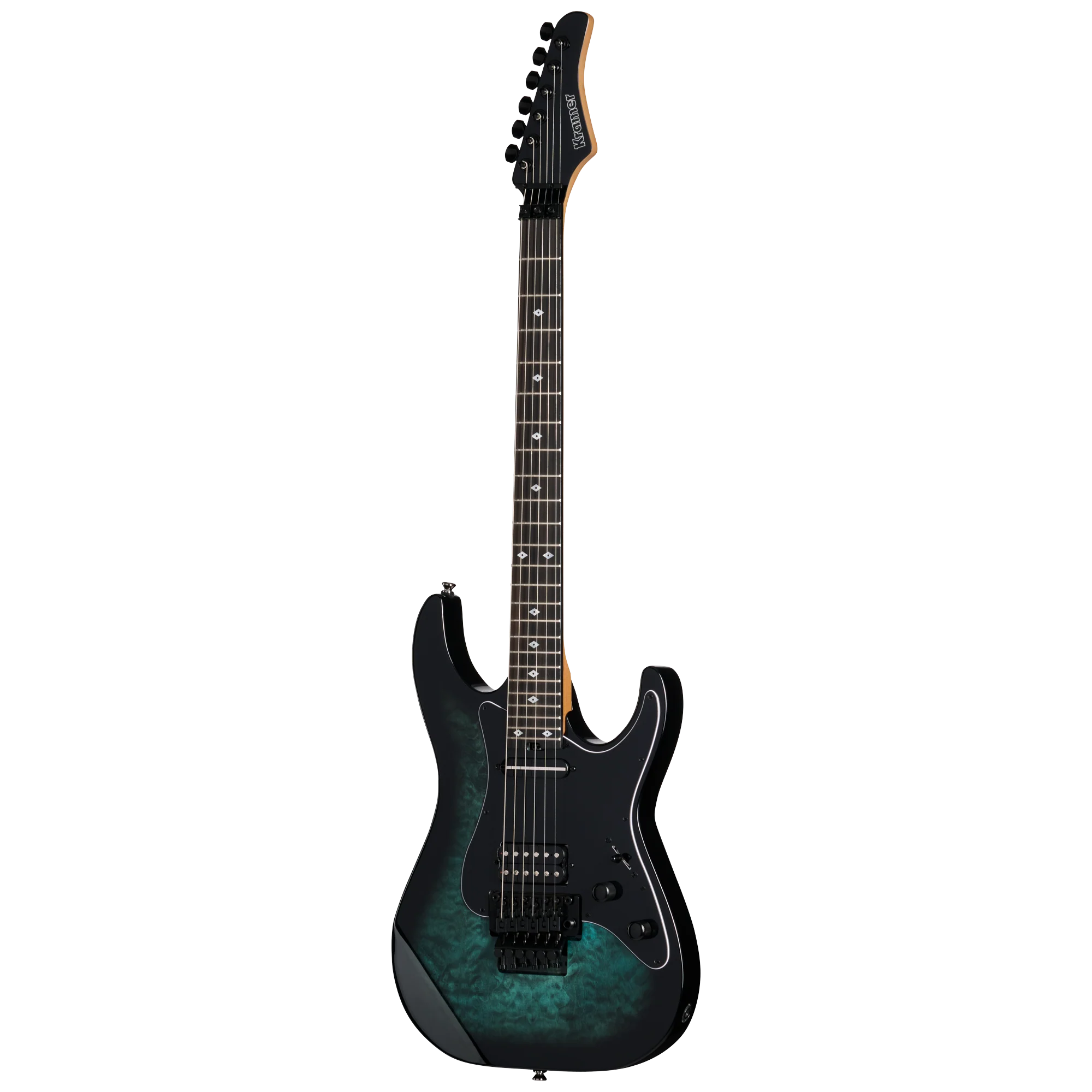 Kramer Volante Quilt HSFR, Aqua Burst 3 Kramer Volante Quilt HSFR, Aqua Burst