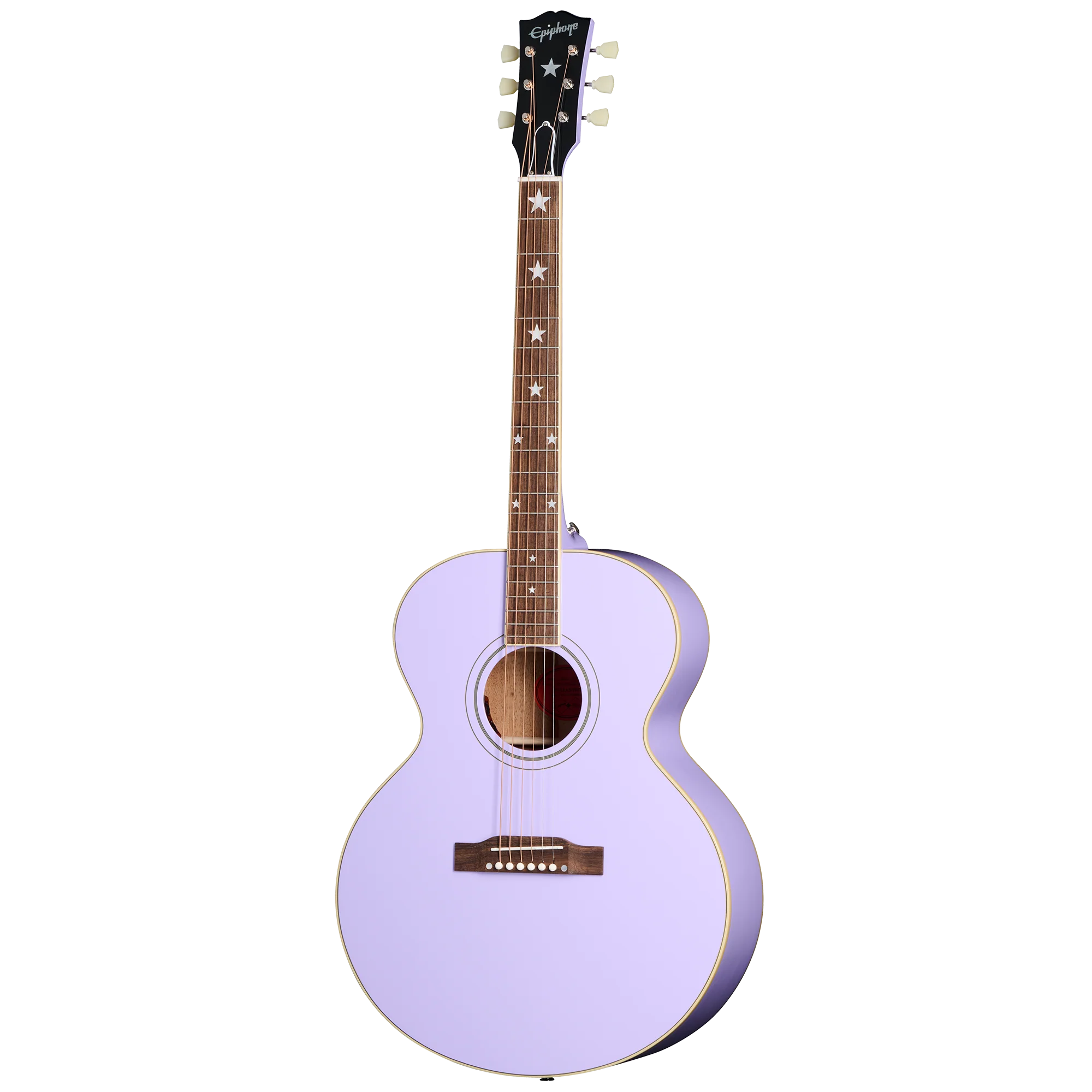 Epiphone IGC J-180 LS, Lavender, Exclusive 3 Epiphone IGC J-180 LS, Lavender, Exclusive