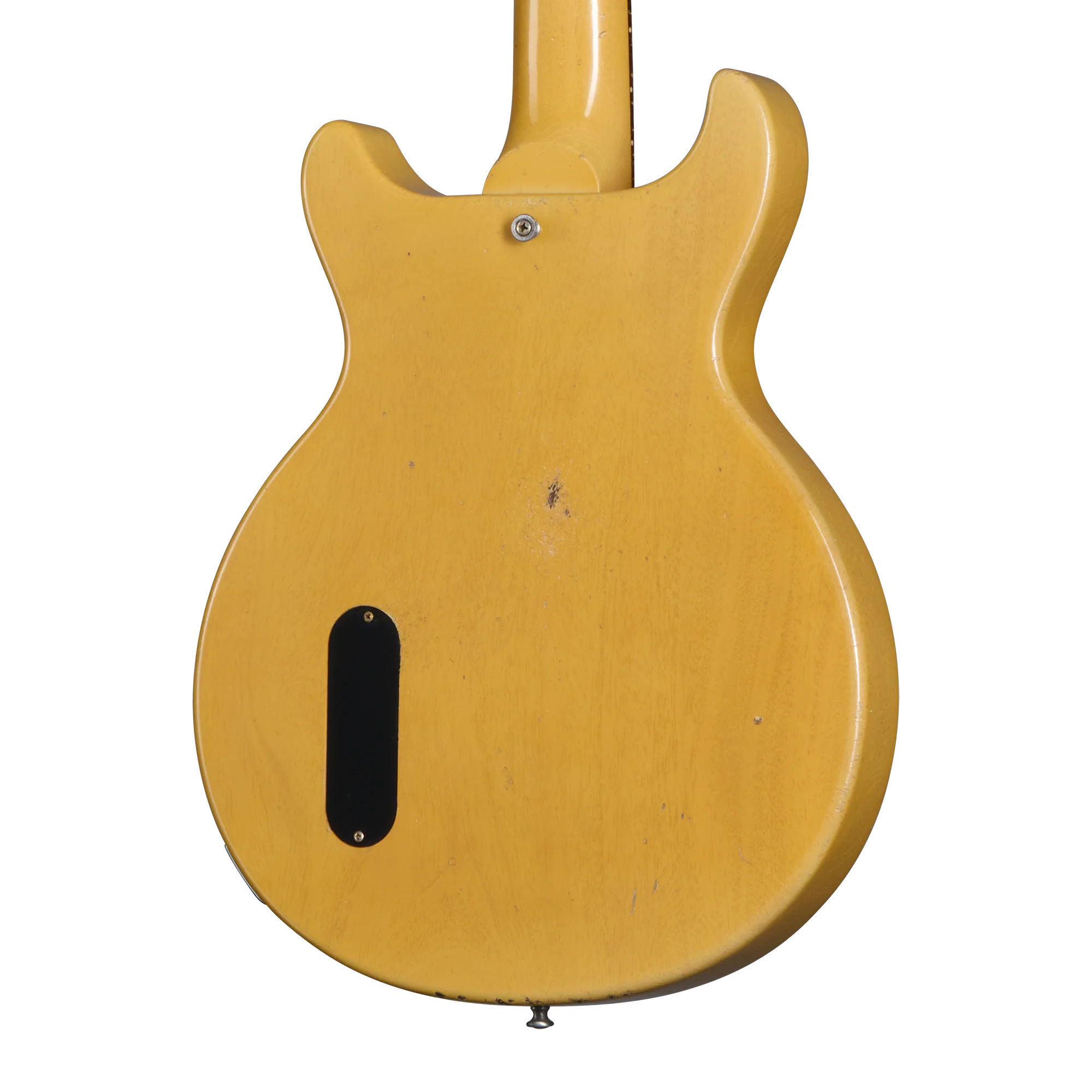 Gibson Custom 1958 Les Paul Junior Double Cut, Heavy Aged, TV Yellow 2 Gibson Custom 1958 Les Paul Junior Double Cut, Heavy Aged, TV Yellow