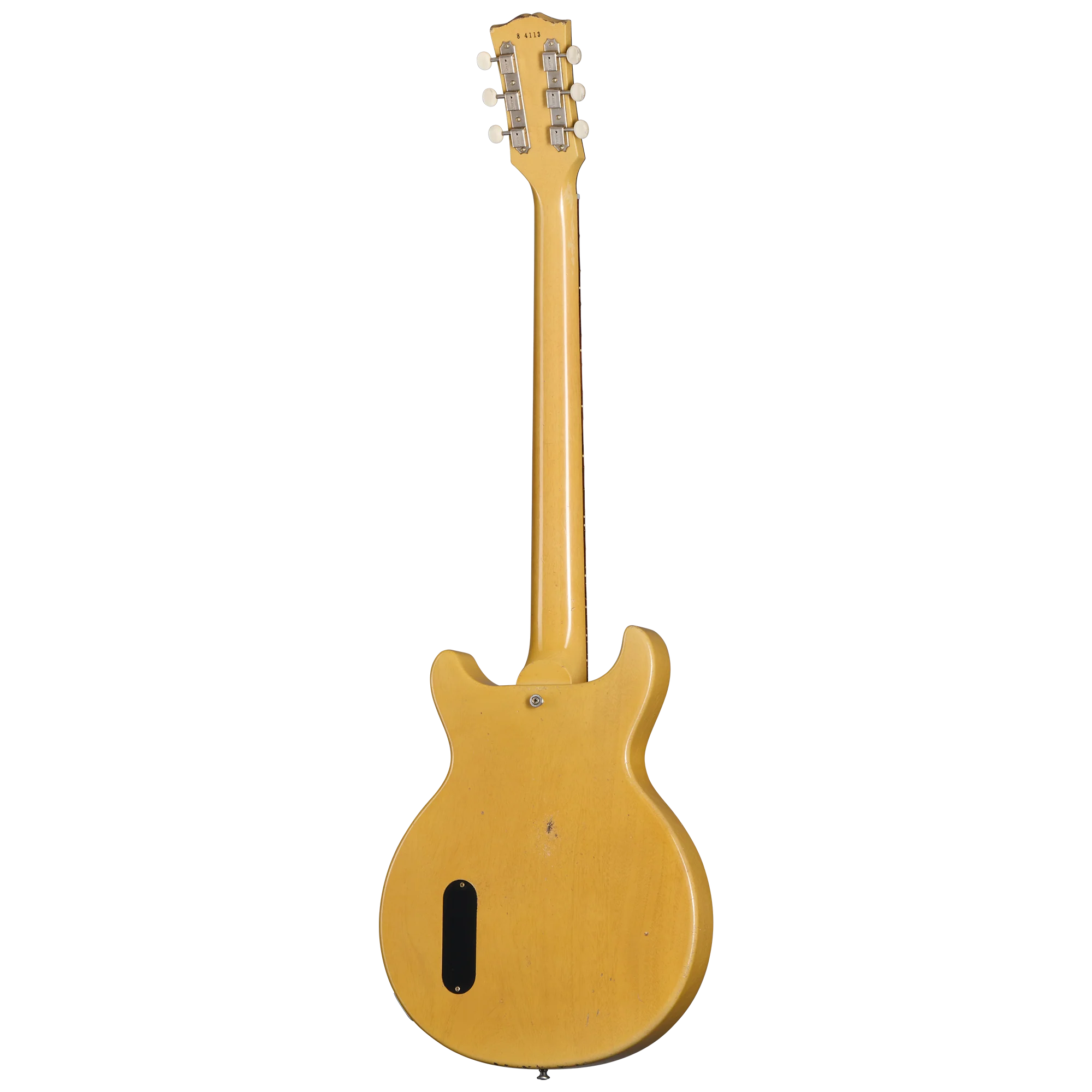 Gibson Custom 1958 Les Paul Junior Double Cut, Heavy Aged, TV Yellow 4 Gibson Custom 1958 Les Paul Junior Double Cut, Heavy Aged, TV Yellow