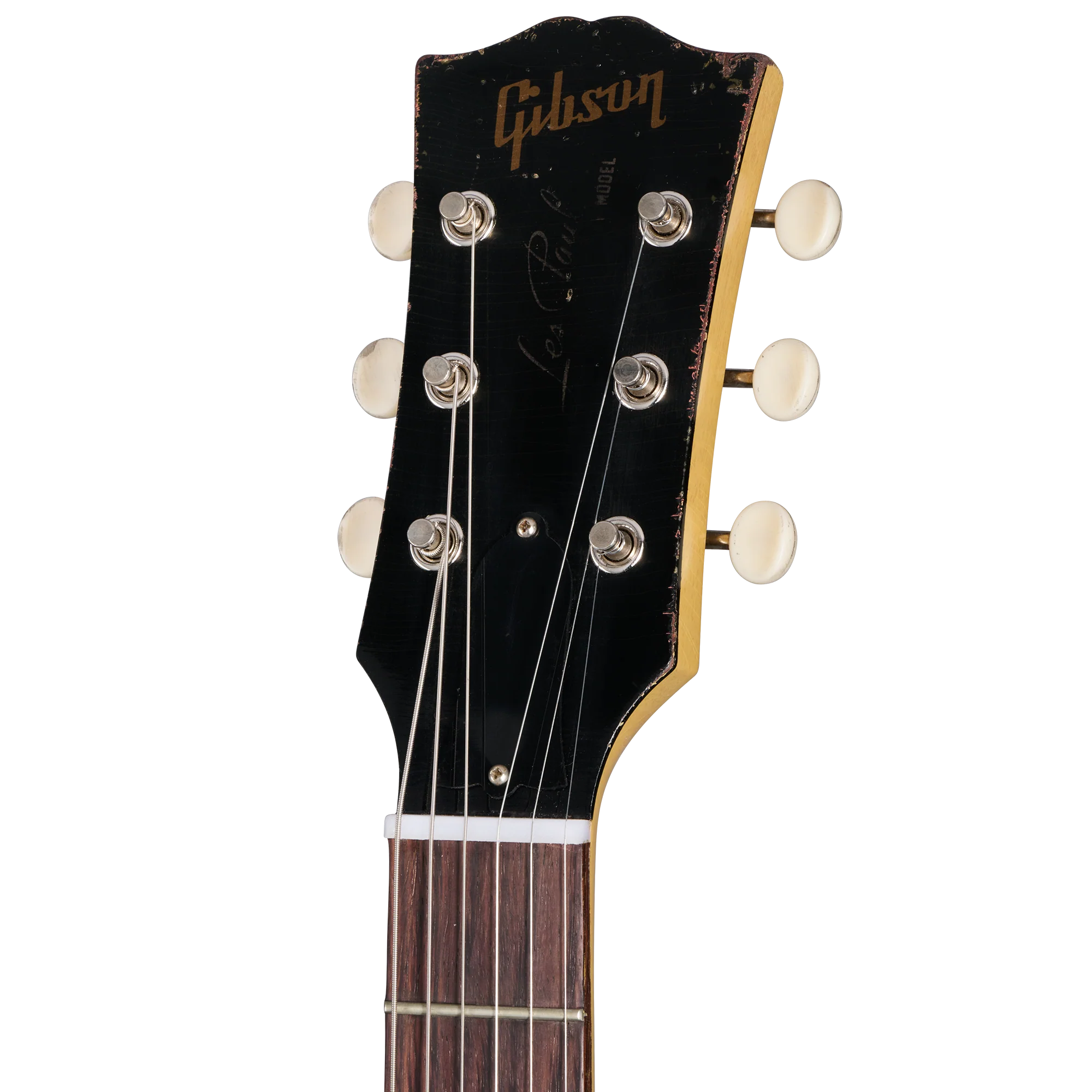 Gibson Custom 1958 Les Paul Junior Double Cut, Heavy Aged, TV Yellow 5 Gibson Custom 1958 Les Paul Junior Double Cut, Heavy Aged, TV Yellow