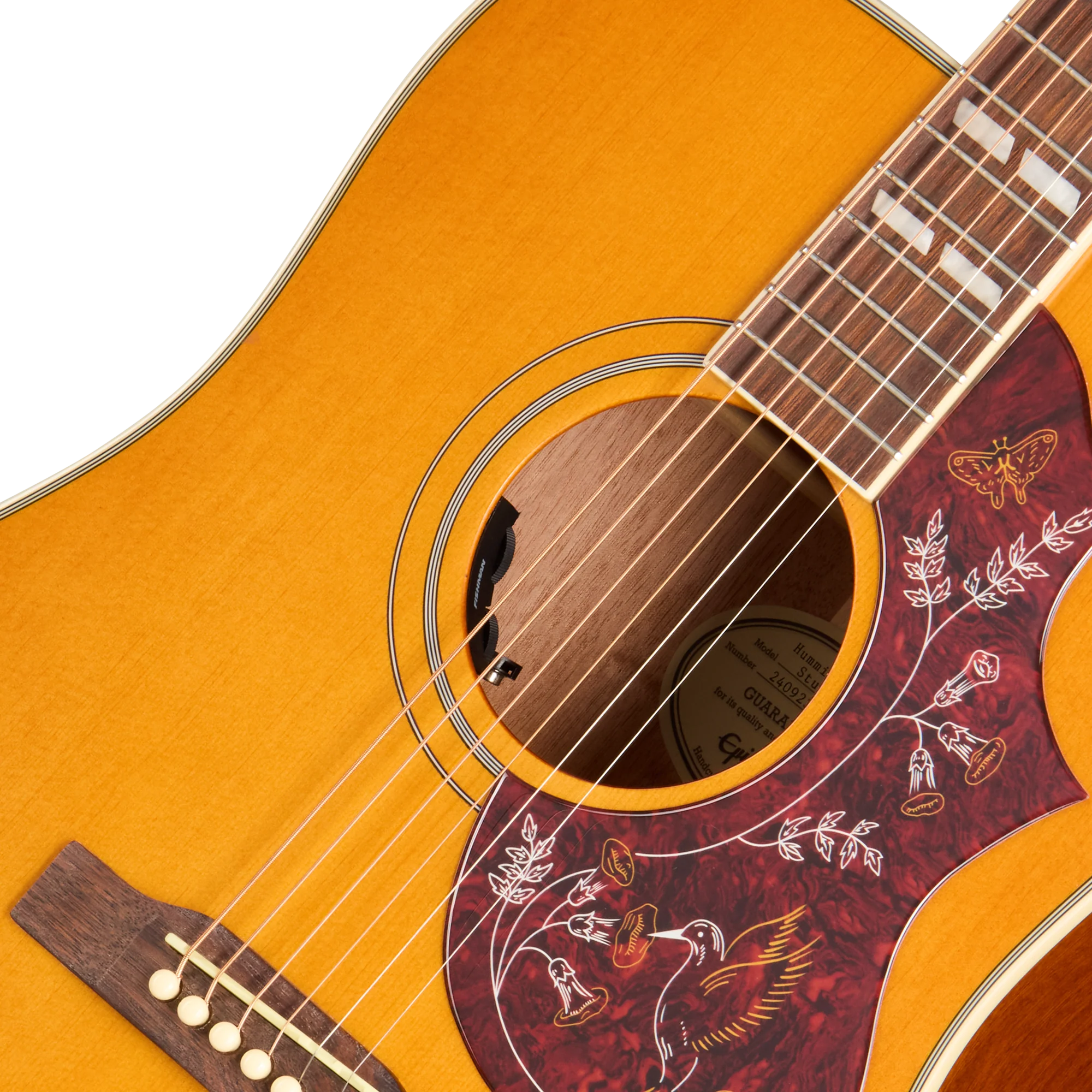 Epiphone Hummingbird Studio, Antique Natural 7 Epiphone Hummingbird Studio, Antique Natural