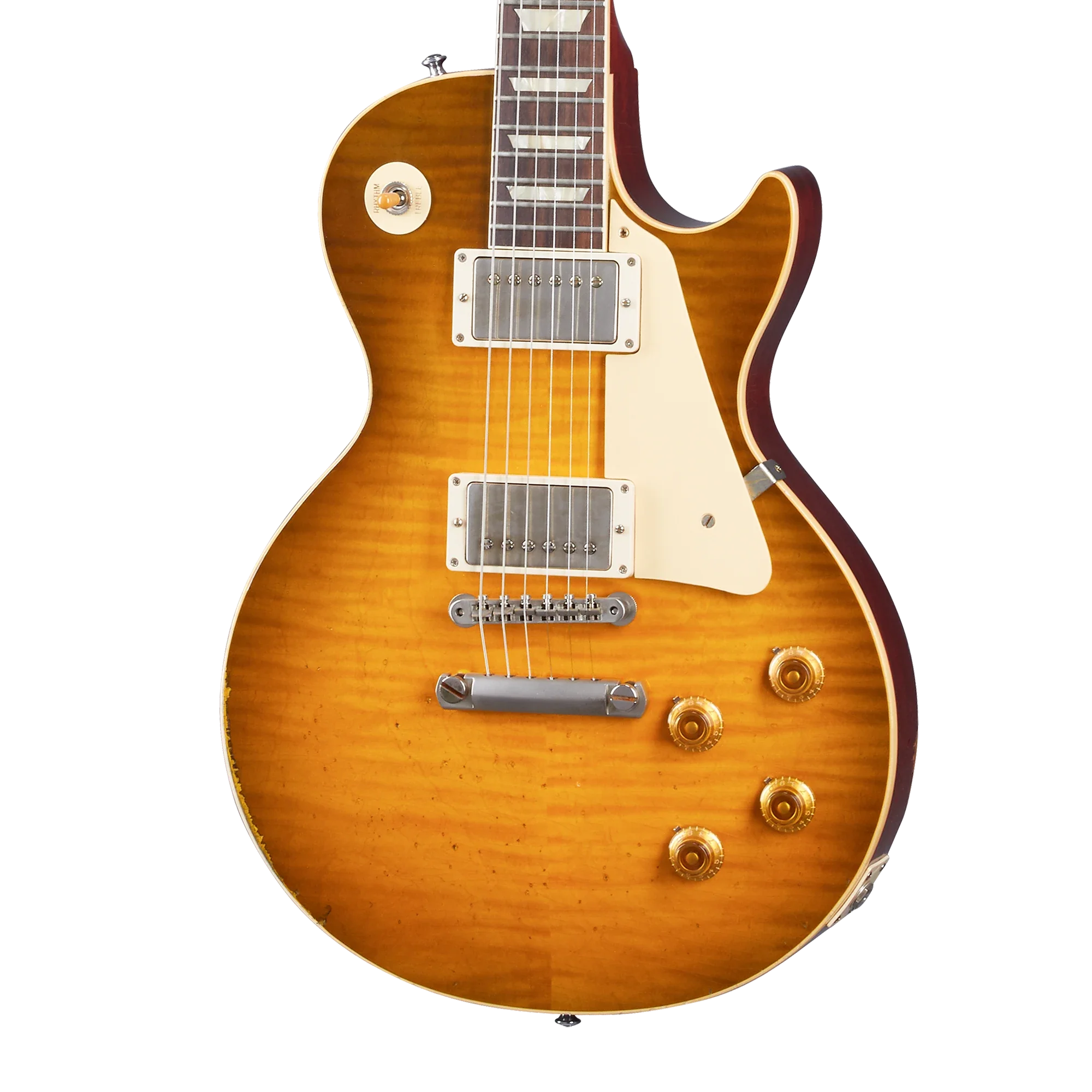 Gibson Custom 1959 Les Paul Standard Reissue, Heavy Aged, Golden Poppy Burst