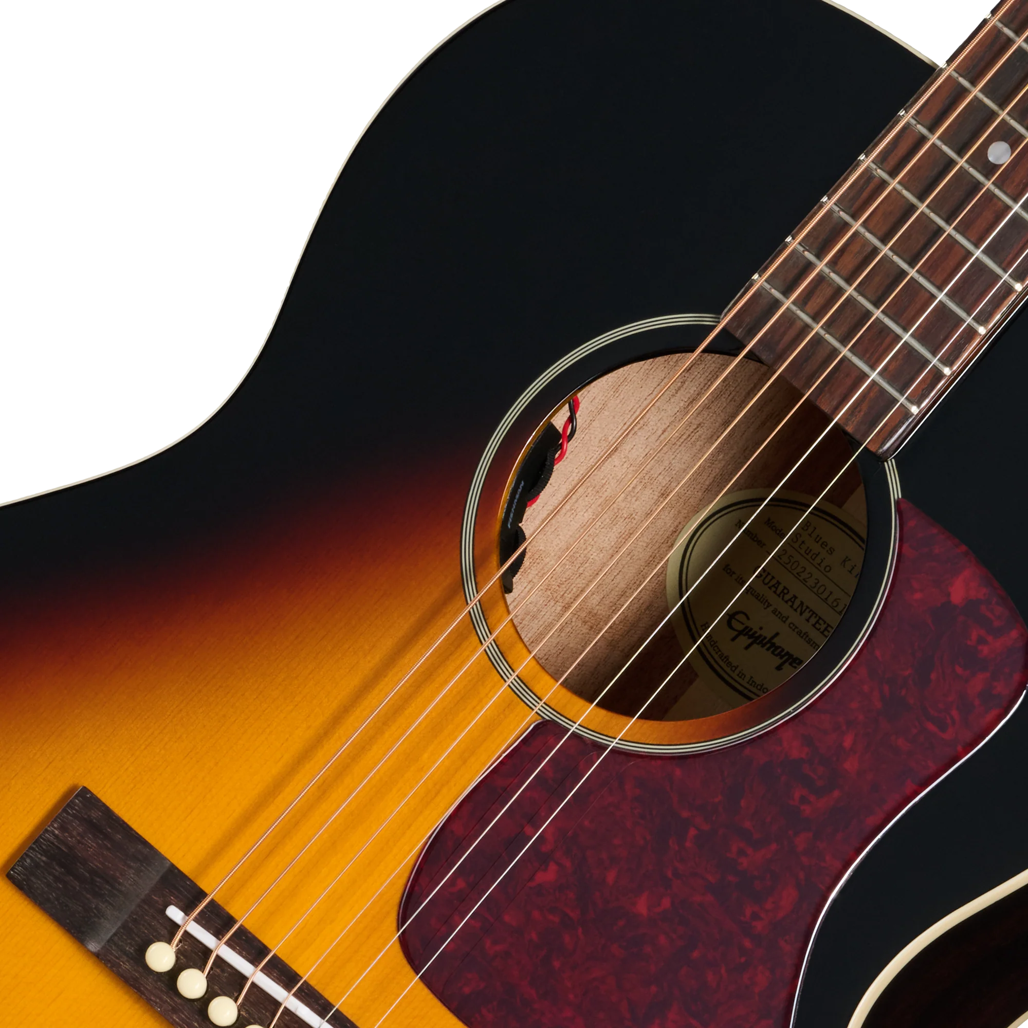 Epiphone Blues King Studio, Dark Burst 7 Epiphone Blues King Studio, Dark Burst