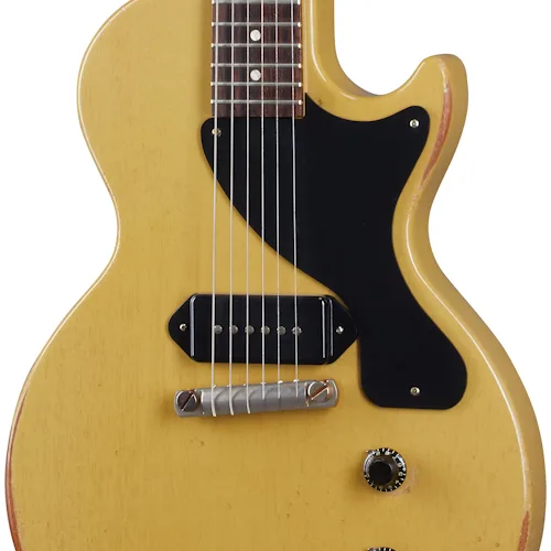 Gibson Custom 1957 Les Paul Junior Reissue, Heavy Aged, TV Yellow 5 Gibson Custom 1957 Les Paul Junior Reissue, Heavy Aged, TV Yellow