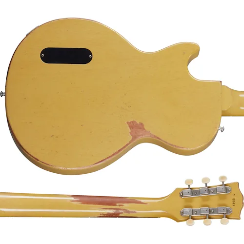 Gibson Custom 1957 Les Paul Junior Reissue, Heavy Aged, TV Yellow 7 Gibson Custom 1957 Les Paul Junior Reissue, Heavy Aged, TV Yellow