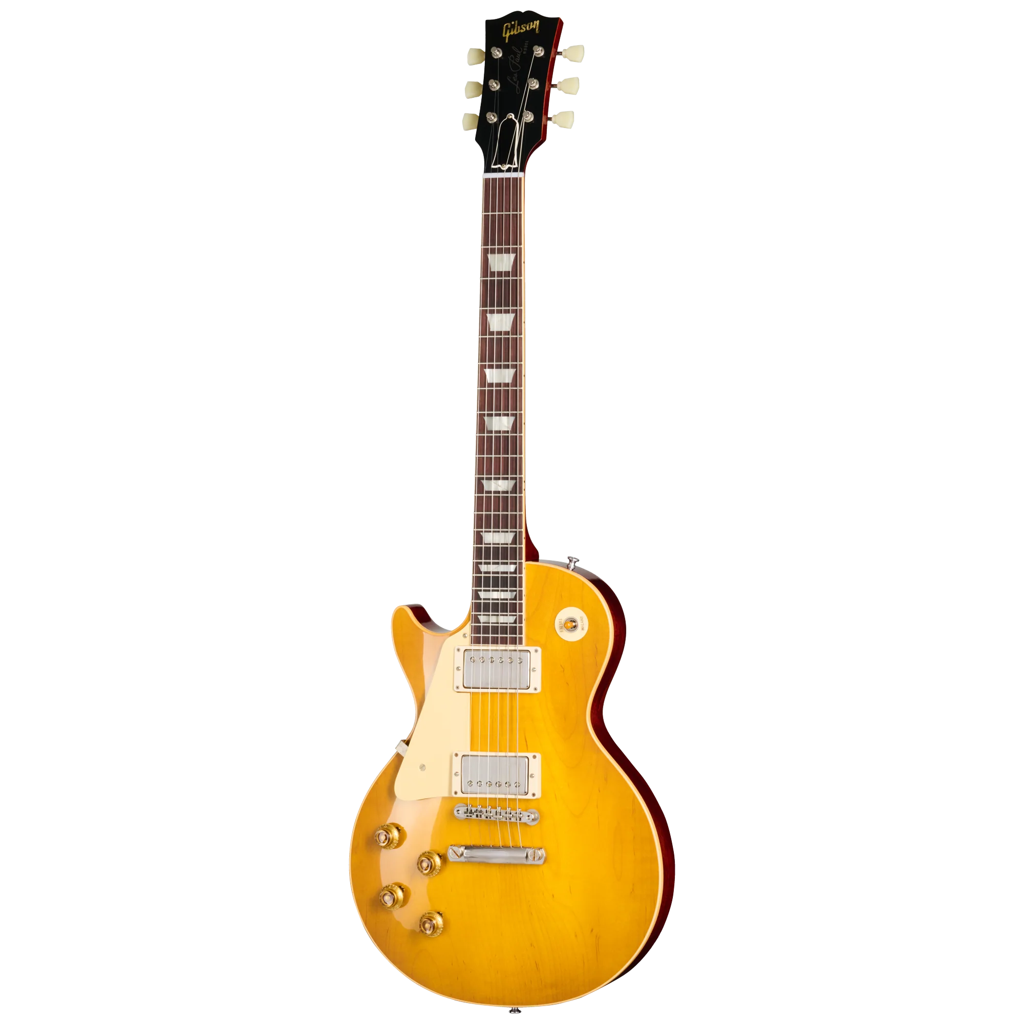 Gibson Custom 1958 Les Paul Standard Reissue, Left-Handed, VOS, Lemon Burst 2 Gibson Custom 1958 Les Paul Standard Reissue, Left-Handed, VOS, Lemon Burst