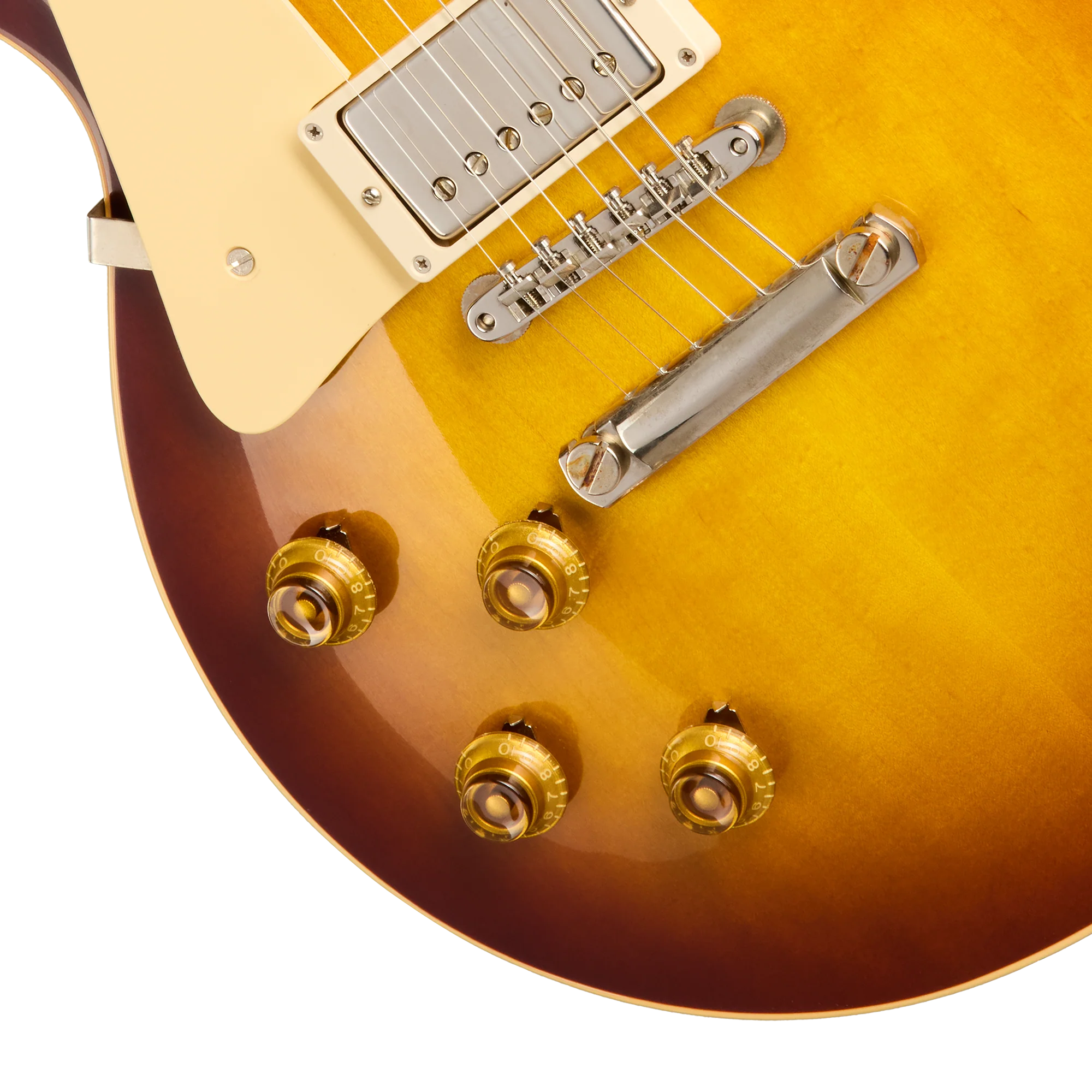 Gibson Custom 1958 Les Paul Standard Reissue, Left-Handed, VOS, Iced Tea Burst 8 Gibson Custom 1958 Les Paul Standard Reissue, Left-Handed, VOS, Iced Tea Burst
