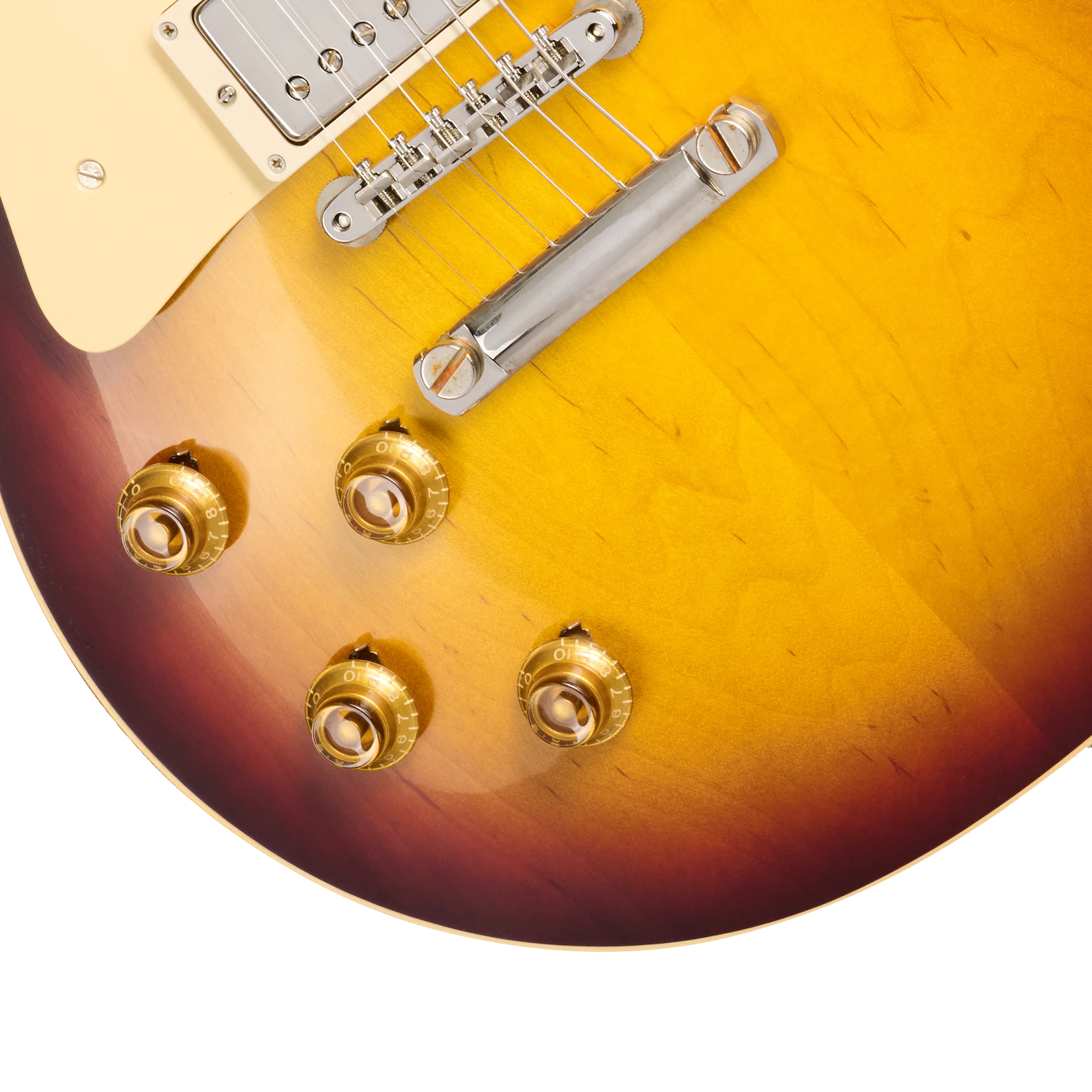 Gibson Custom 1958 Les Paul Standard Reissue, Left-Handed, VOS, Bourbon Burst 8 Gibson Custom 1958 Les Paul Standard Reissue, Left-Handed, VOS, Bourbon Burst