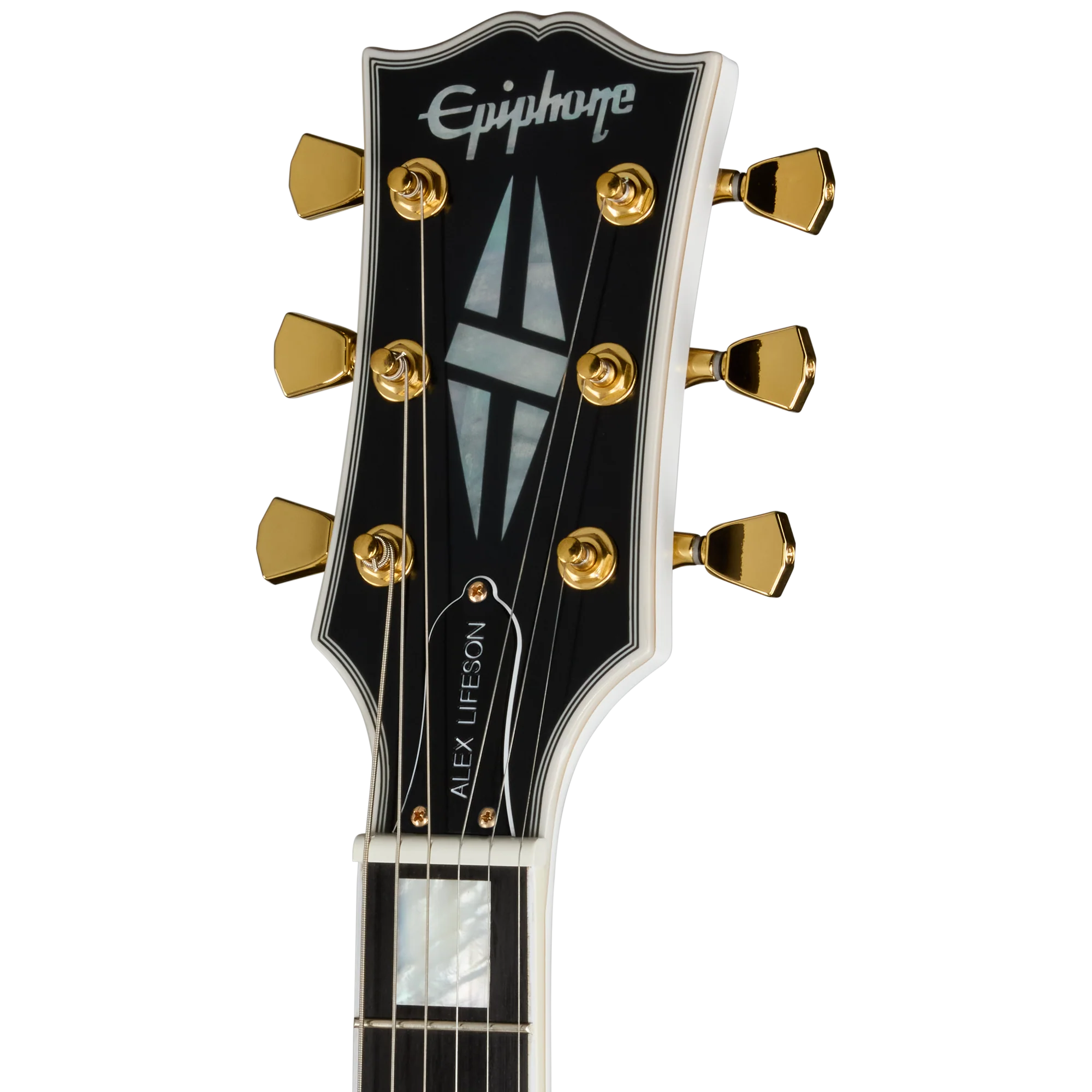 Epiphone IGC Alex Lifeson 1976 ES-355 Reissue, Alpine White 5 Epiphone IGC Alex Lifeson 1976 ES-355 Reissue, Alpine White
