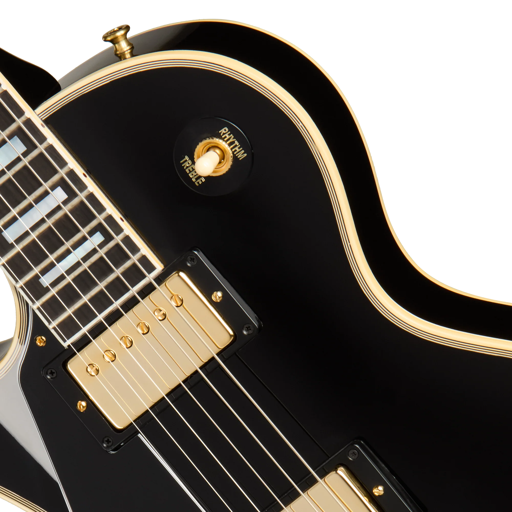 Gibson Custom 1968 Les Paul Custom Reissue, Left-Handed, Gloss, Ebony 7 Gibson Custom 1968 Les Paul Custom Reissue, Left-Handed, Gloss, Ebony