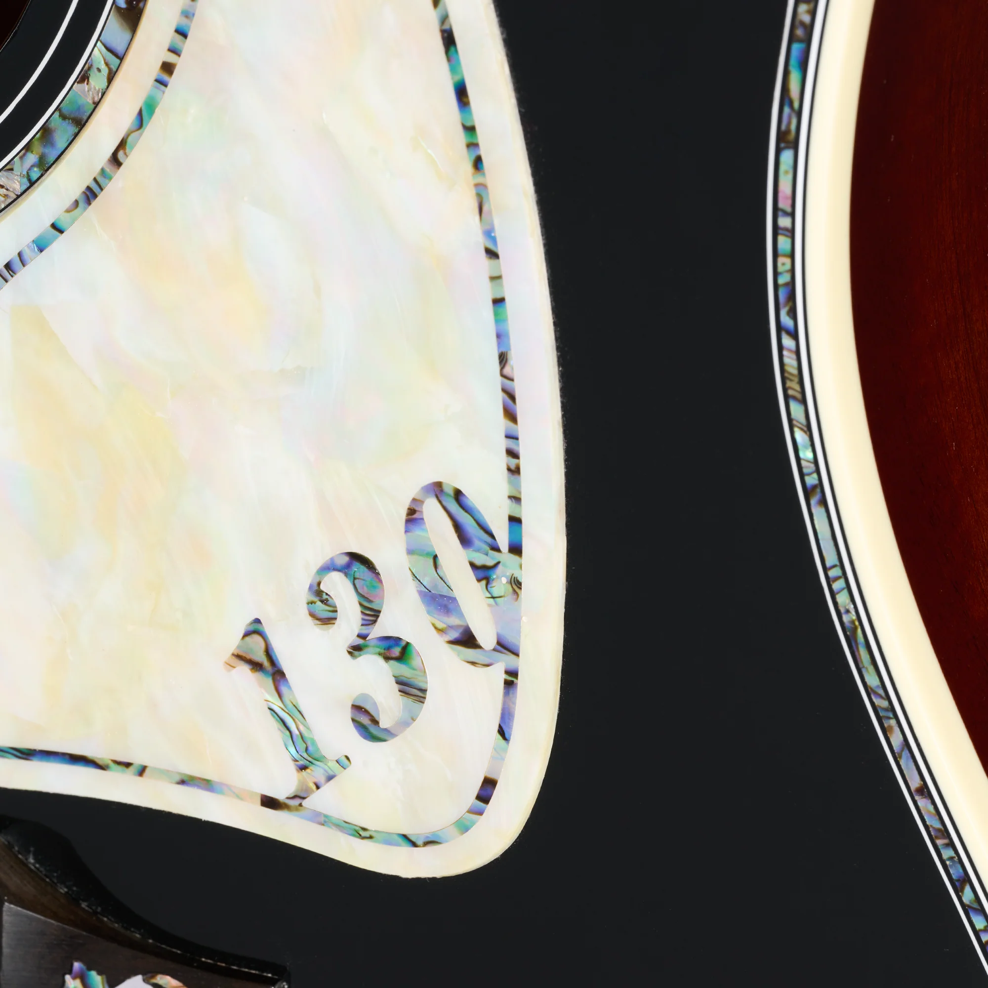 Gibson Custom J-45 Orville Artisan 130th Anniversary Limited Edition, Ebony, Exclusive 8 Gibson Custom J-45 Orville Artisan 130th Anniversary Limited Edition, Ebony, Exclusive