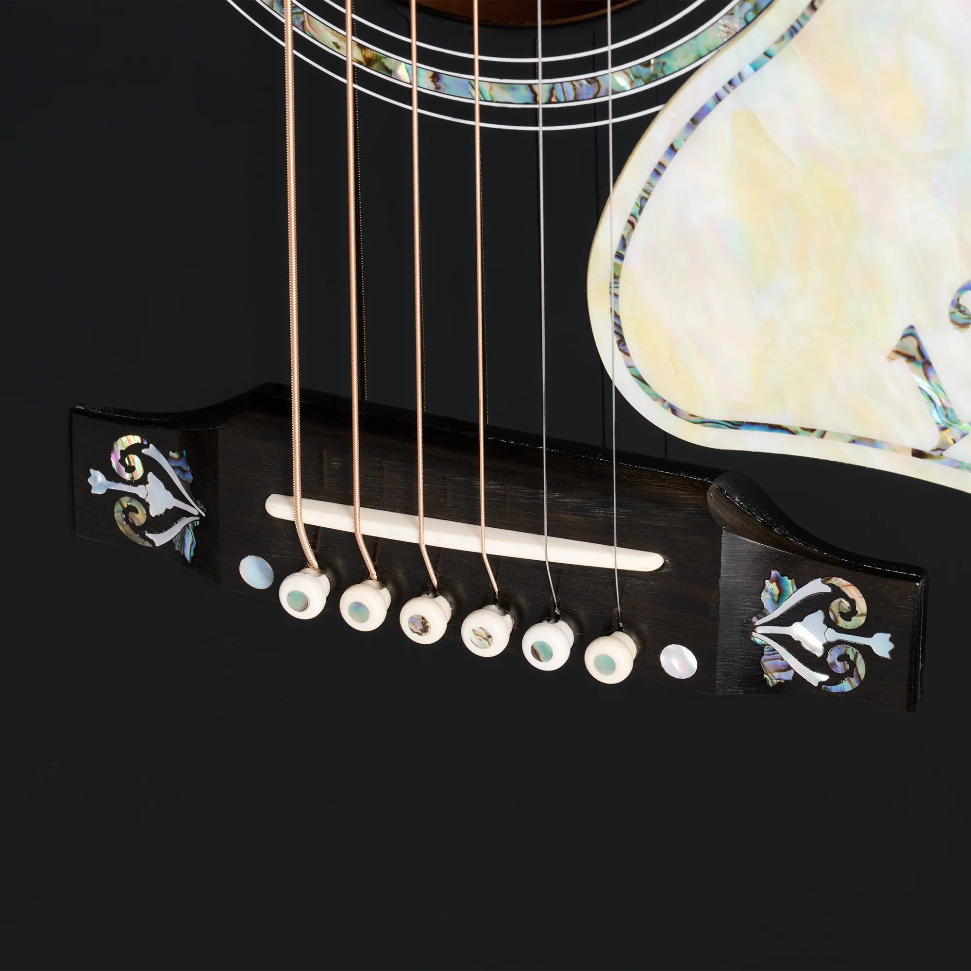 Gibson Custom J-45 Orville Artisan 130th Anniversary Limited Edition, Ebony, Exclusive 9 Gibson Custom J-45 Orville Artisan 130th Anniversary Limited Edition, Ebony, Exclusive
