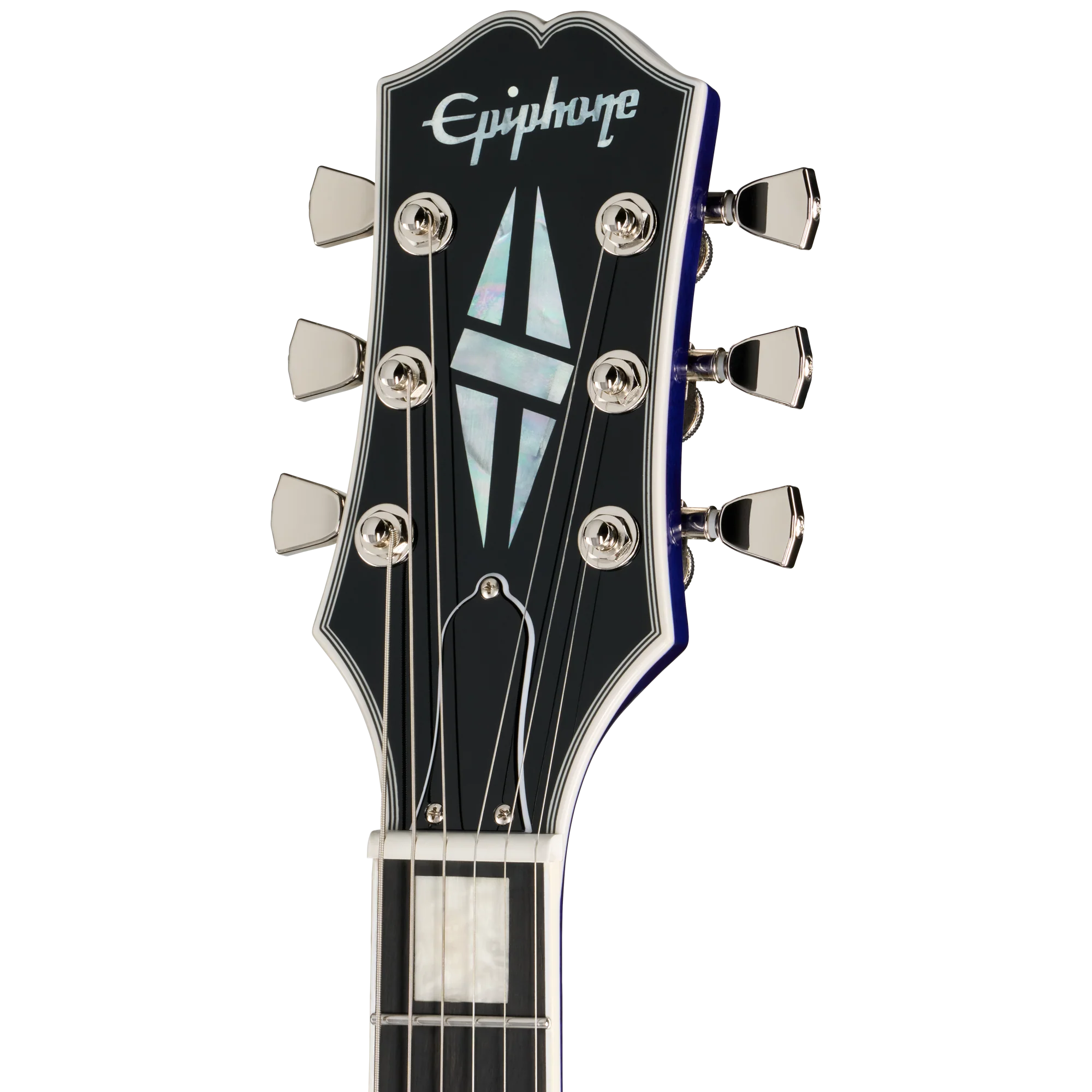 Epiphone Les Paul Custom Modern Quilt, Blueberry Burst, Exclusive 5 Epiphone Les Paul Custom Modern Quilt, Blueberry Burst, Exclusive