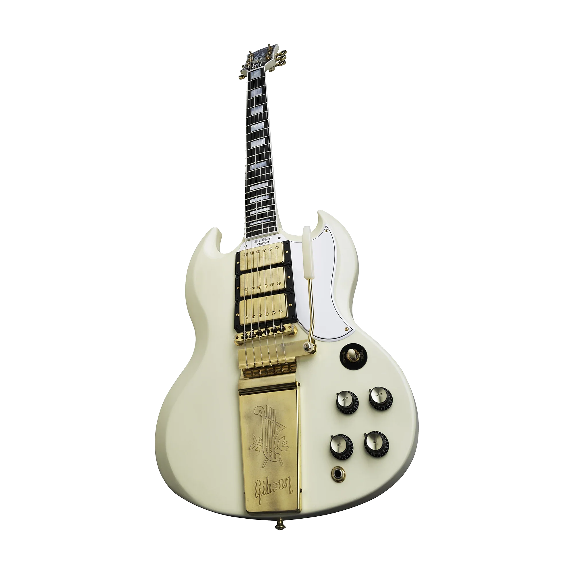 Gibson Custom 1963 Les Paul SG Custom Reissue, VOS, Classic White 4 Gibson Custom 1963 Les Paul SG Custom Reissue, VOS, Classic White