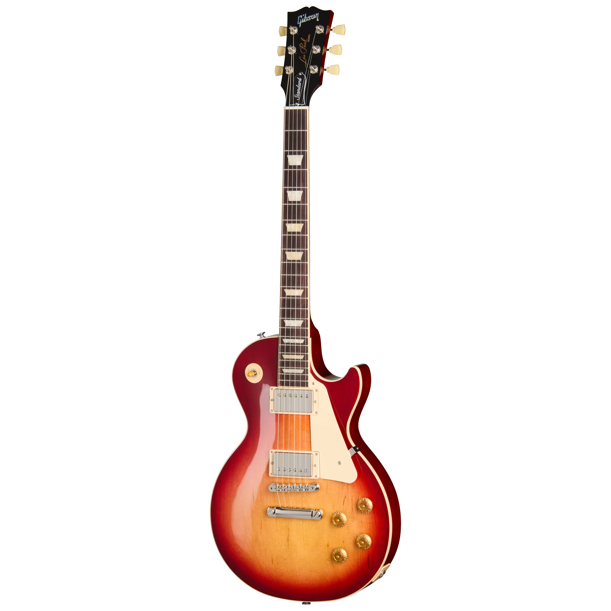 Gibson Les Paul Standard 50s Plain Top, Dark Cherry Sunburst, Exclusive 3 Gibson Les Paul Standard 50s Plain Top, Dark Cherry Sunburst, Exclusive
