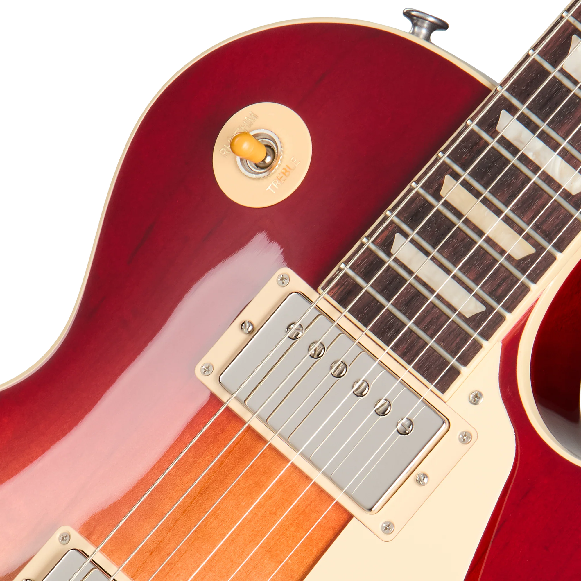 Gibson Les Paul Standard 50s Plain Top, Dark Cherry Sunburst, Exclusive 7 Gibson Les Paul Standard 50s Plain Top, Dark Cherry Sunburst, Exclusive