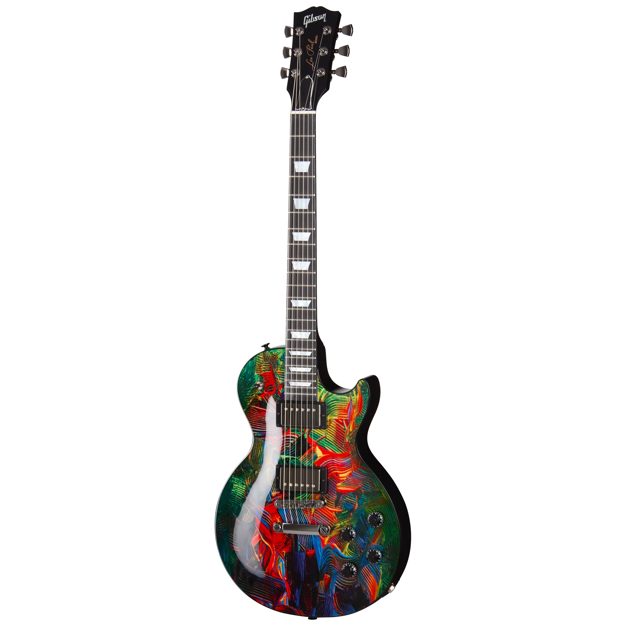 Gibson Serj Tankian “Foundations” Les Paul Modern, Custom Artwork Sublimation, Exclusive 3 Gibson Serj Tankian “Foundations” Les Paul Modern, Custom Artwork Sublimation, Exclusive