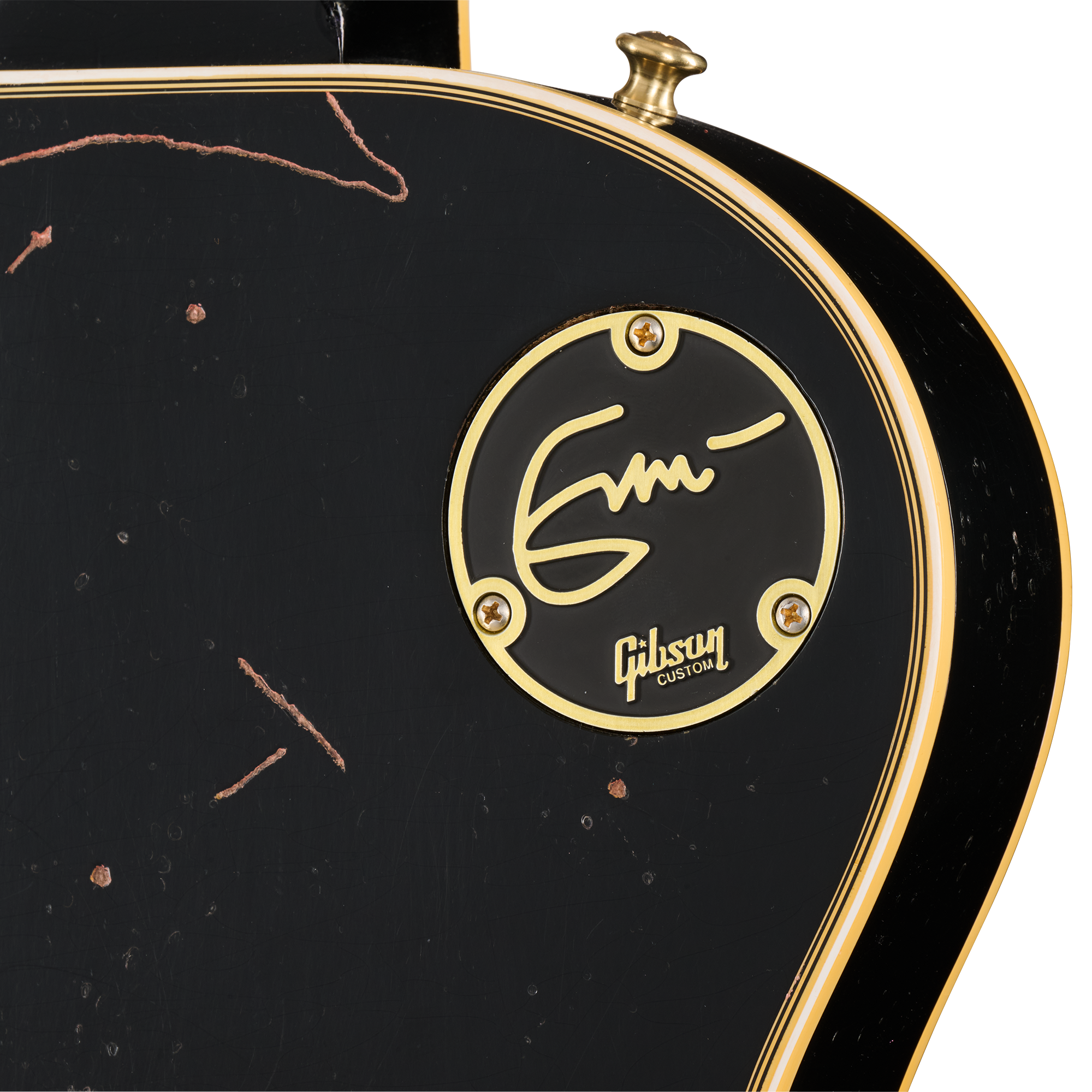 Gibson Custom Eric Clapton 1958 Les Paul Custom, Ebony 12 Gibson Custom Eric Clapton 1958 Les Paul Custom, Ebony