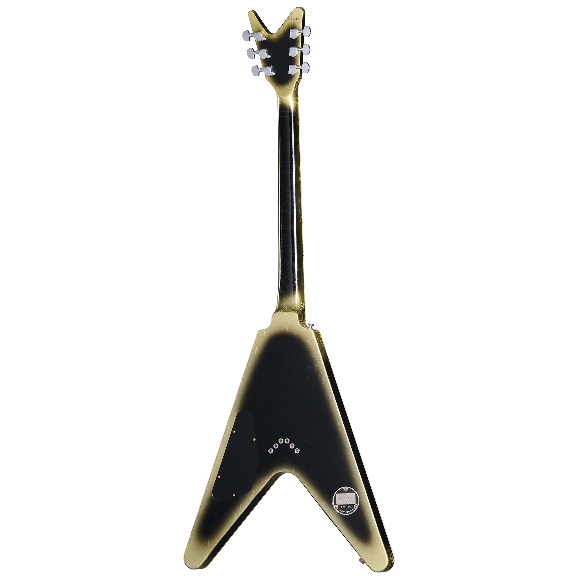 Gibson Custom Adam Jones Flying V Collector's Edition, Reverse Antique Silverburst 6 Gibson Custom Adam Jones Flying V Collector's Edition, Reverse Antique Silverburst