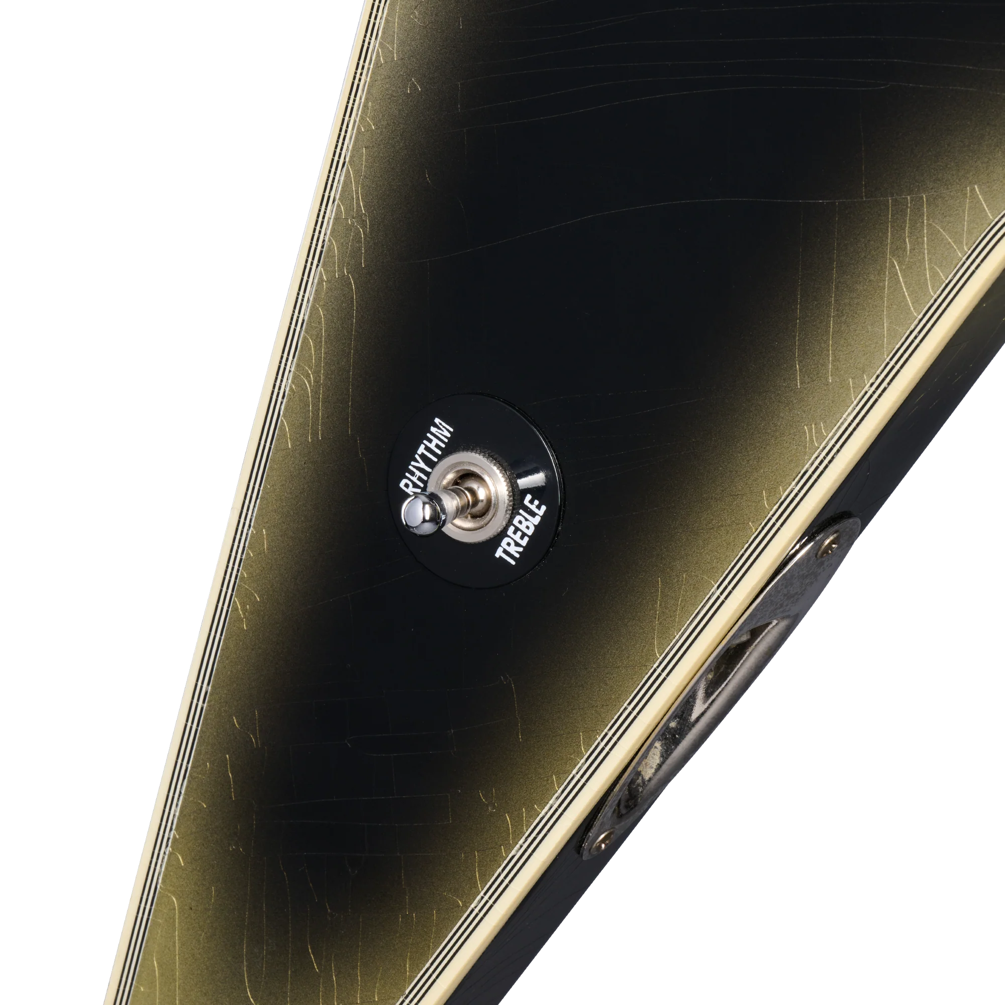 Gibson Custom Adam Jones Flying V Collector's Edition, Reverse Antique Silverburst 8 Gibson Custom Adam Jones Flying V Collector's Edition, Reverse Antique Silverburst